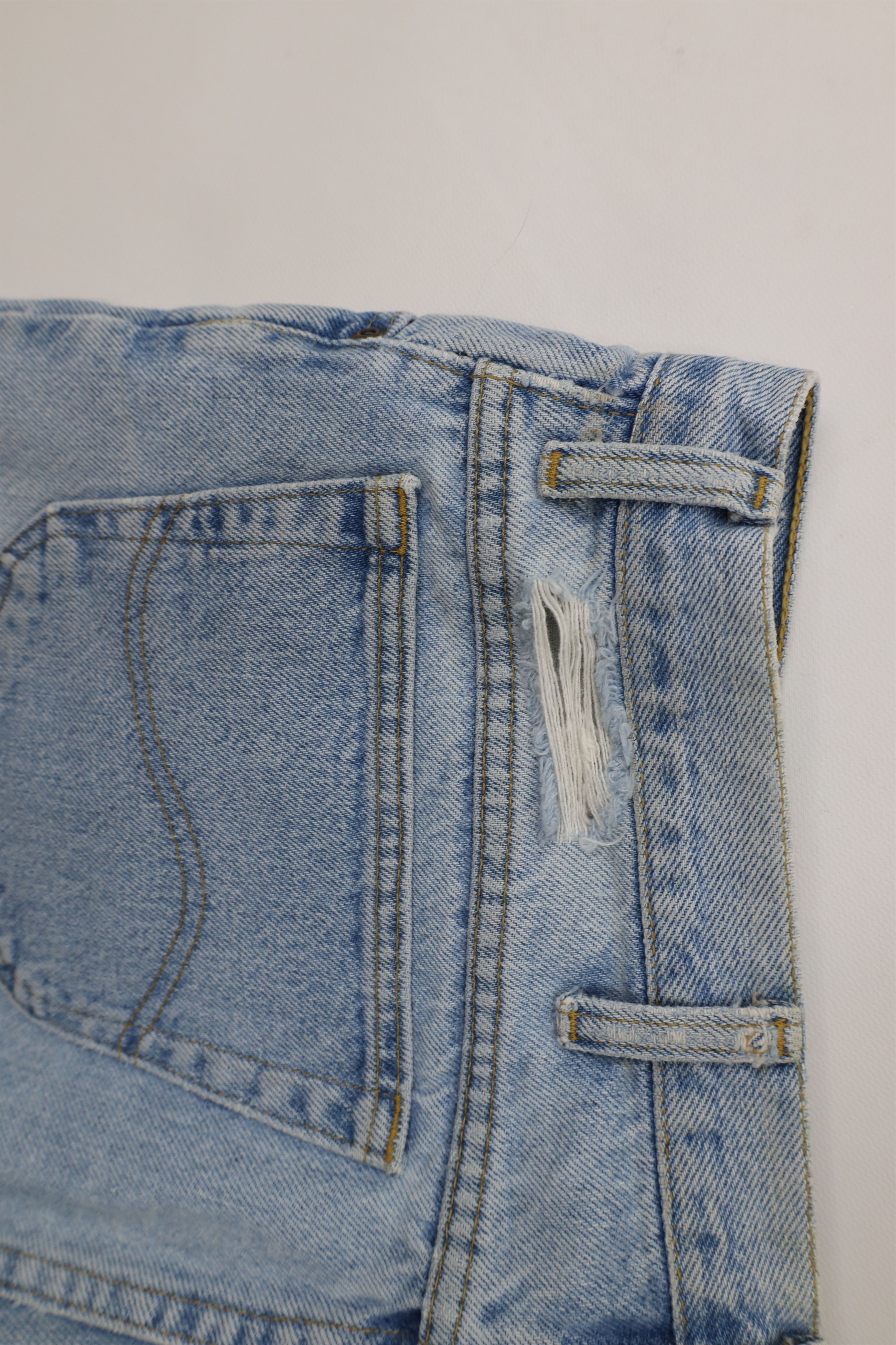 Lee Vintage 90s Lee Straight Leg Denim Jeans Blue Cotton Size US 38 / EU 54 - 15 Thumbnail