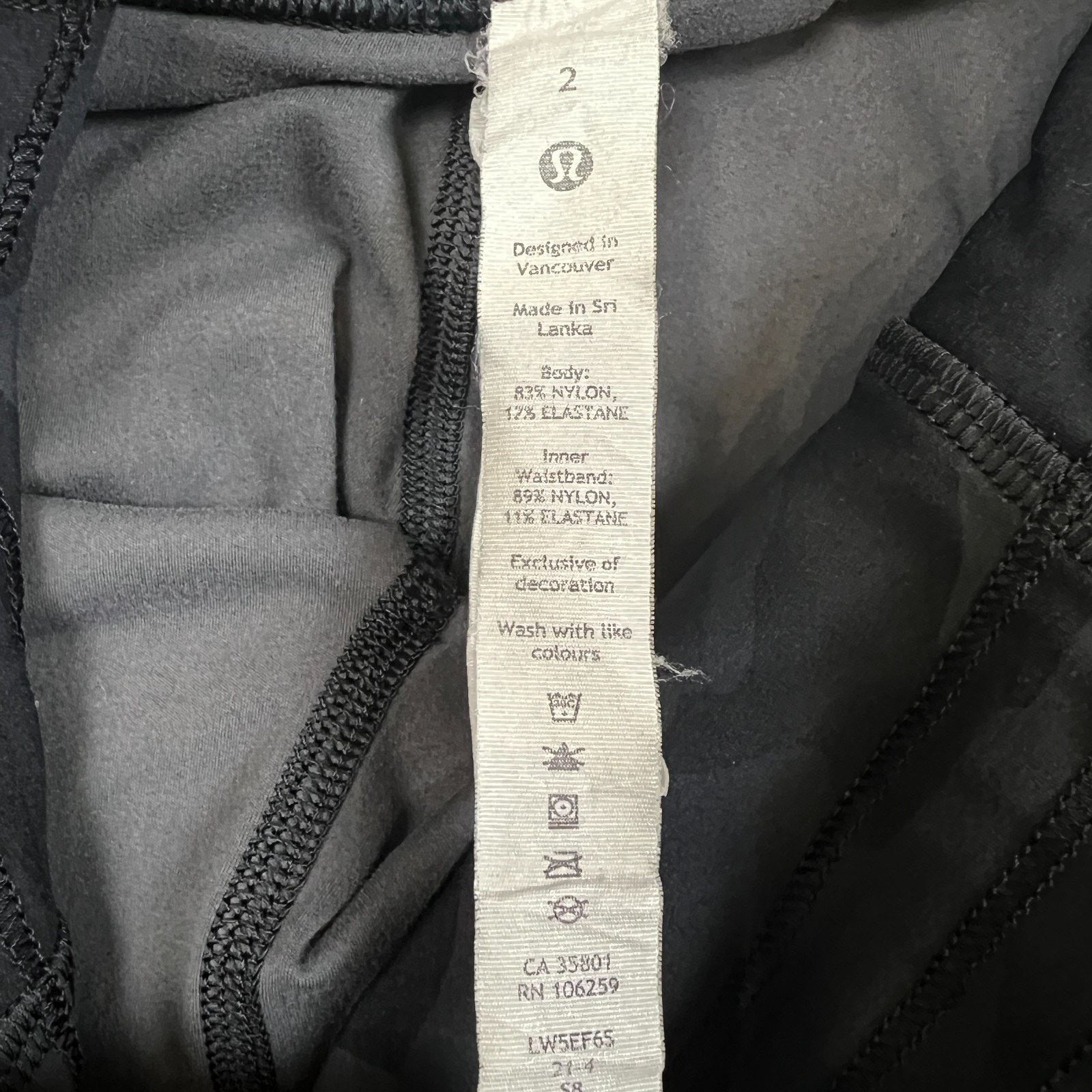 Lululemon Lululemon Base Pace High-Rise Tight 28" Brushed Nulux Size 2 Size 26" / US 2 / IT 38 - 8 Thumbnail