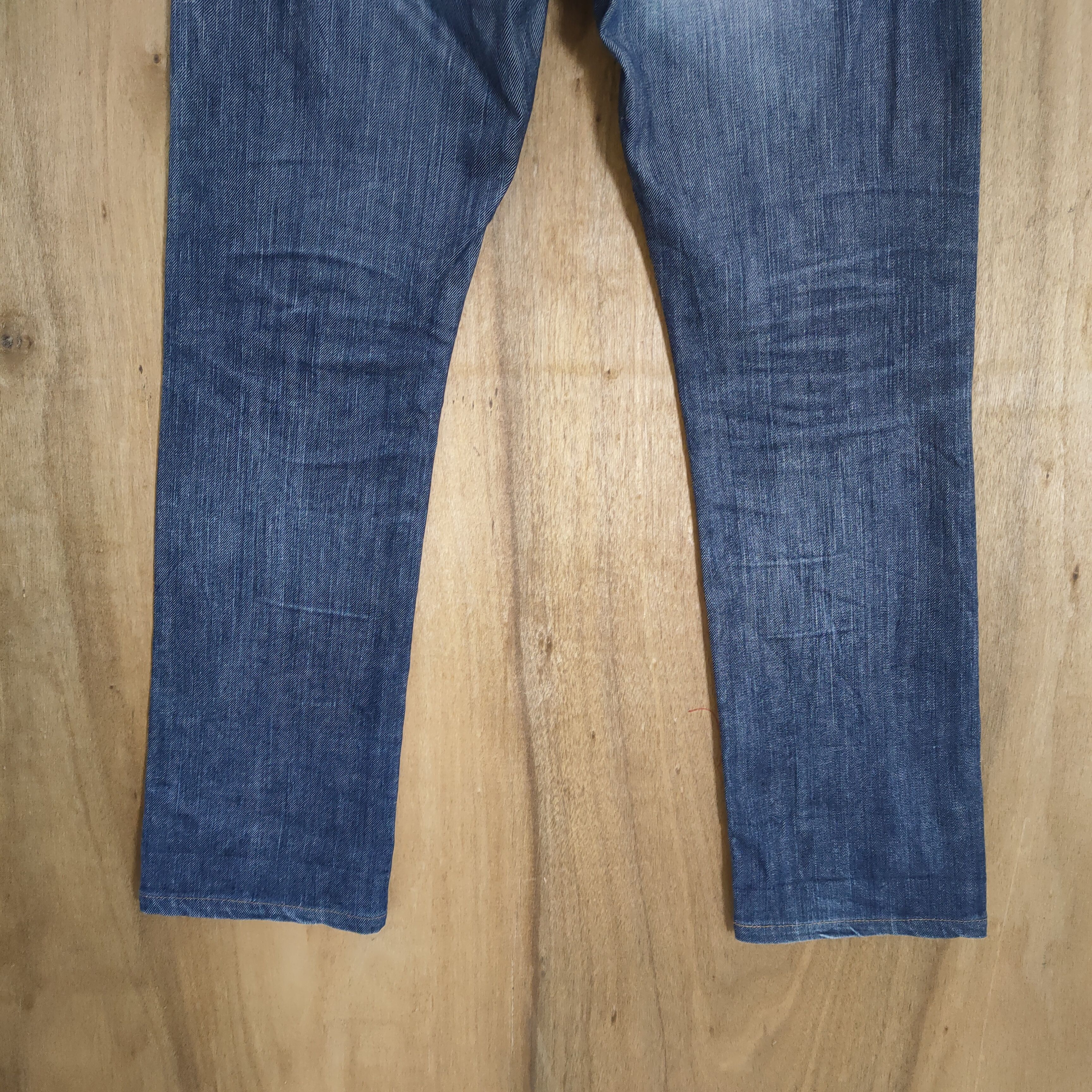 Jean × Numbers VINTAGE BACK NUMBER FADED DISTRESSED DENIM JEANS PANTS Size US 30 / EU 46 - 10 Thumbnail