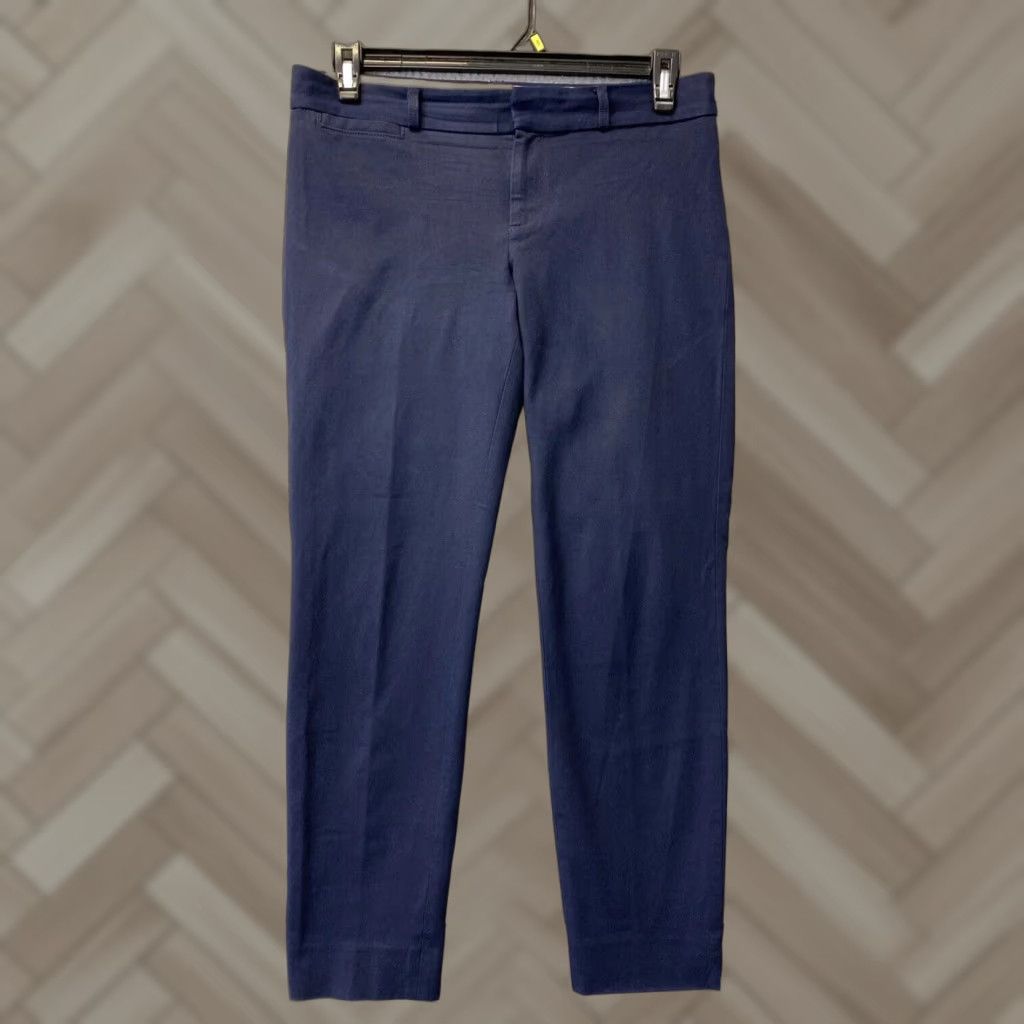Banana Republic BANANA REPUBLIC Women's Capri Pants Size 8 Navy Classic Style Size 30" / US 8 / IT 44 - 1 Thumbnail