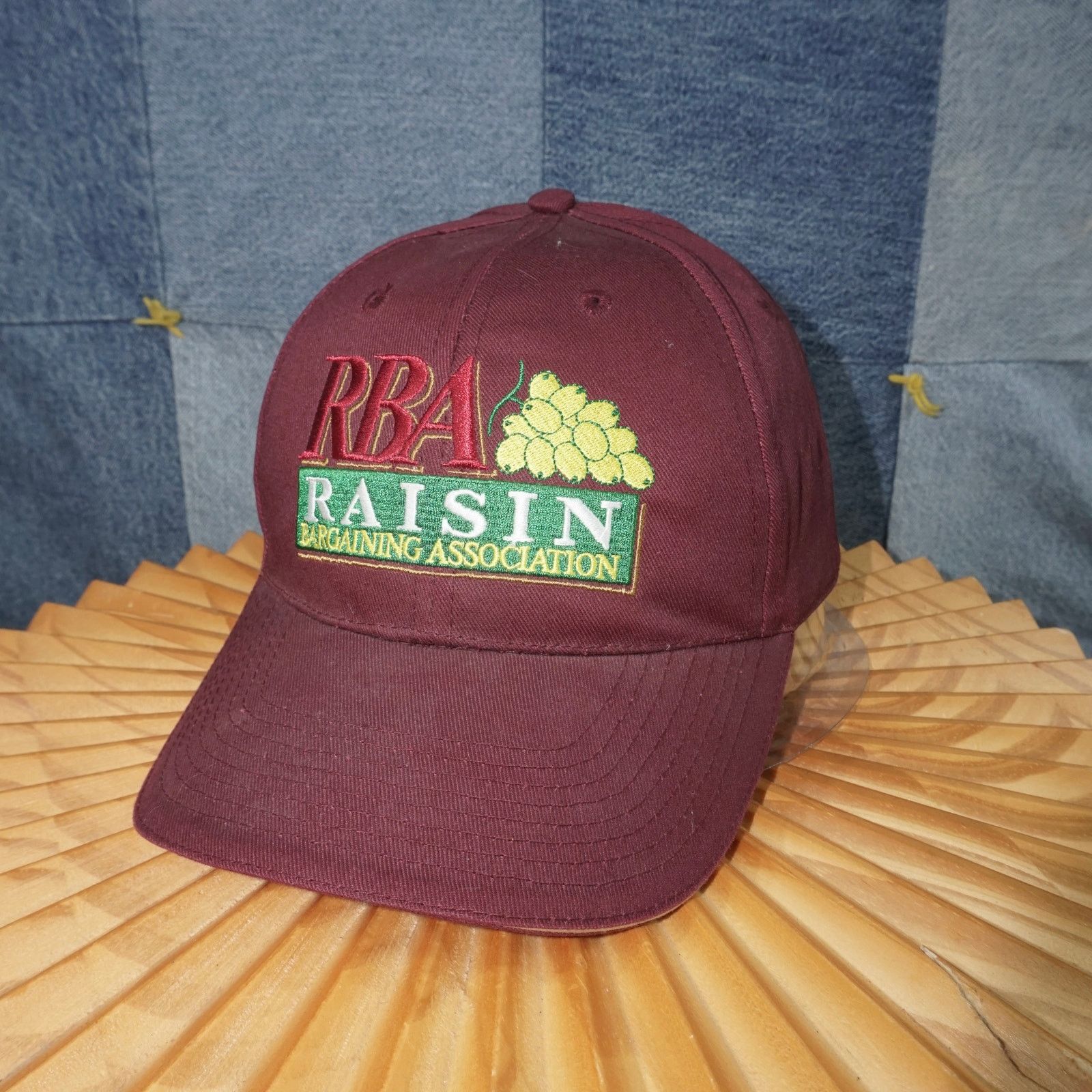 Vintage OSFA - RBA raisin bargaining association embroidered hat Size ONE SIZE - 2 Thumbnail