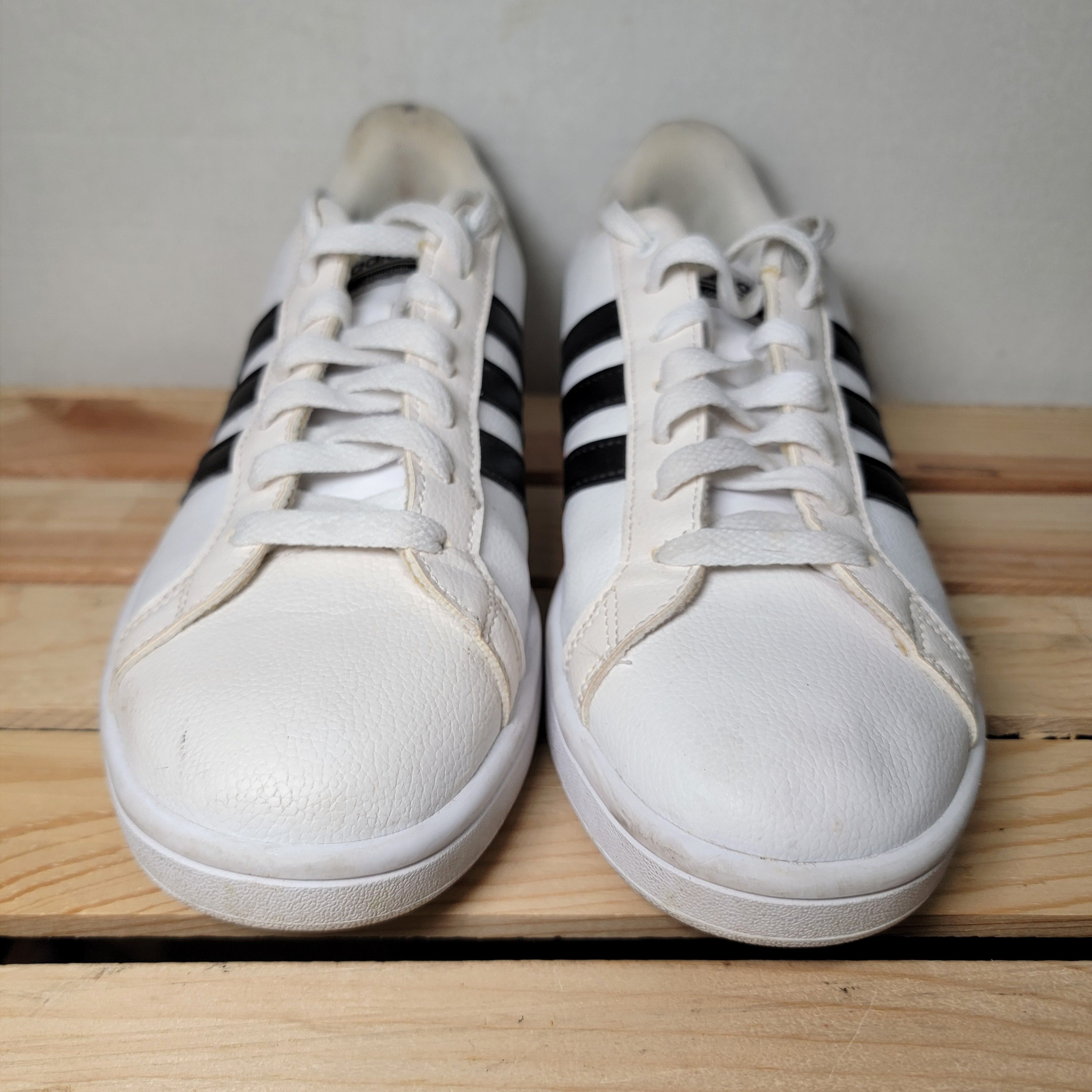Adidas Adidas Neo Cloud-Foam Classic B&W Low Top Shoes - Size 9.5 Size US 9.5 / EU 42-43 - 4 Thumbnail