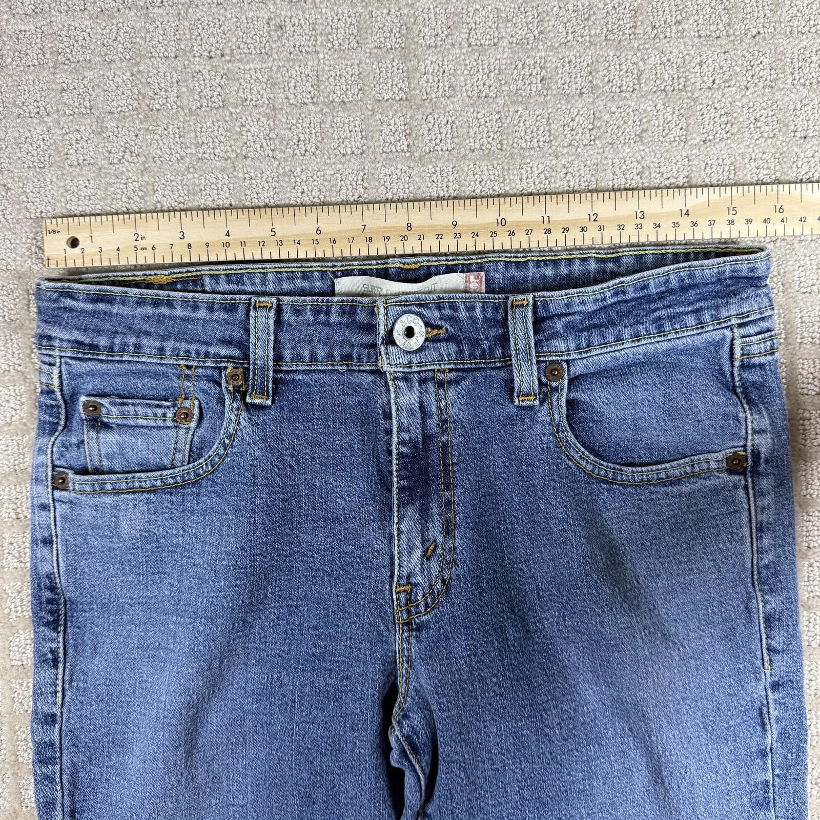Other Levi’s Super Low Bootcut Jeans 31 Y2K Denim Size 31" - 3 Thumbnail