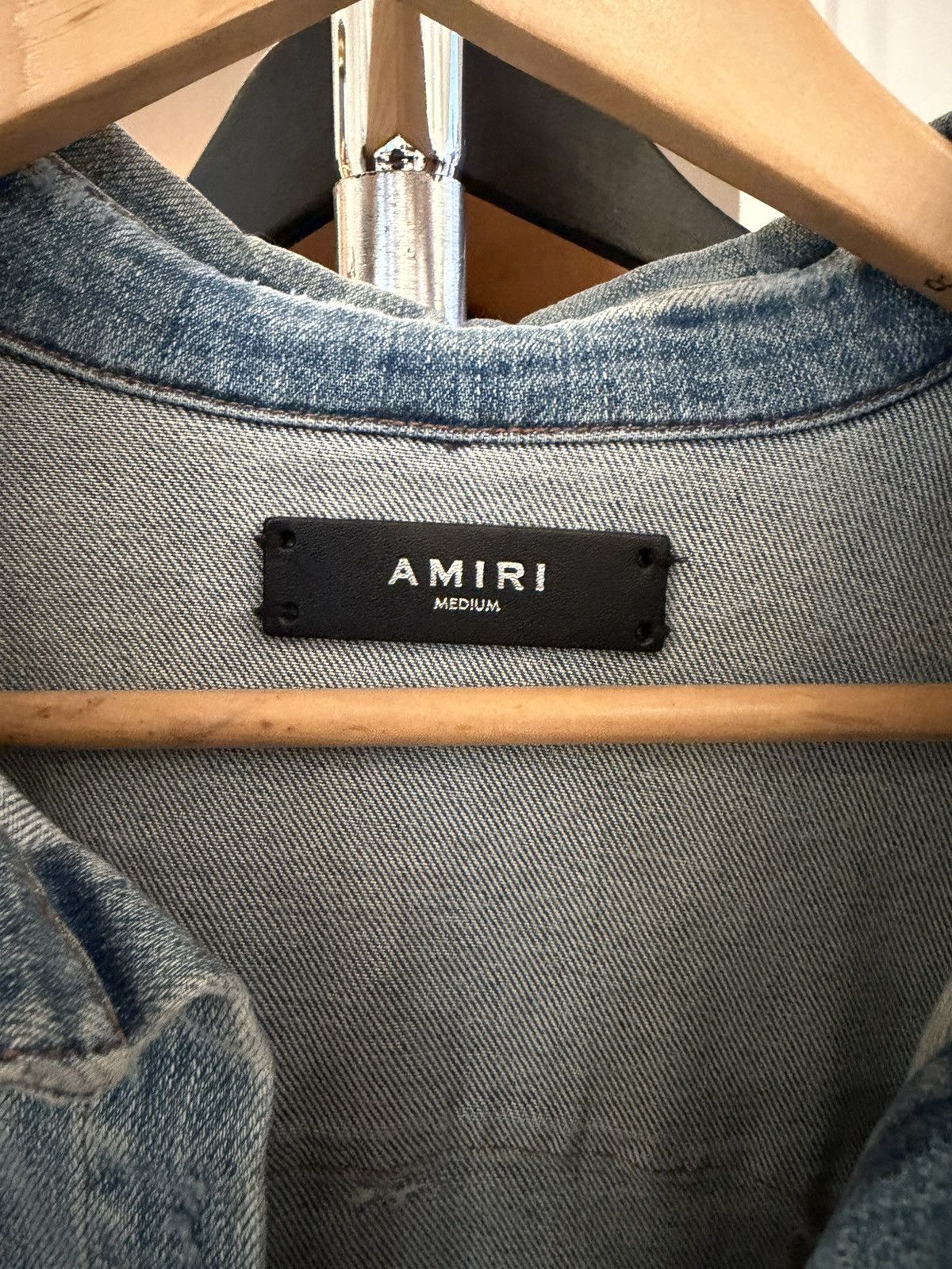 Amiri Amiri Denim Jacket Size US M / EU 48-50 / 2 - 3 Thumbnail