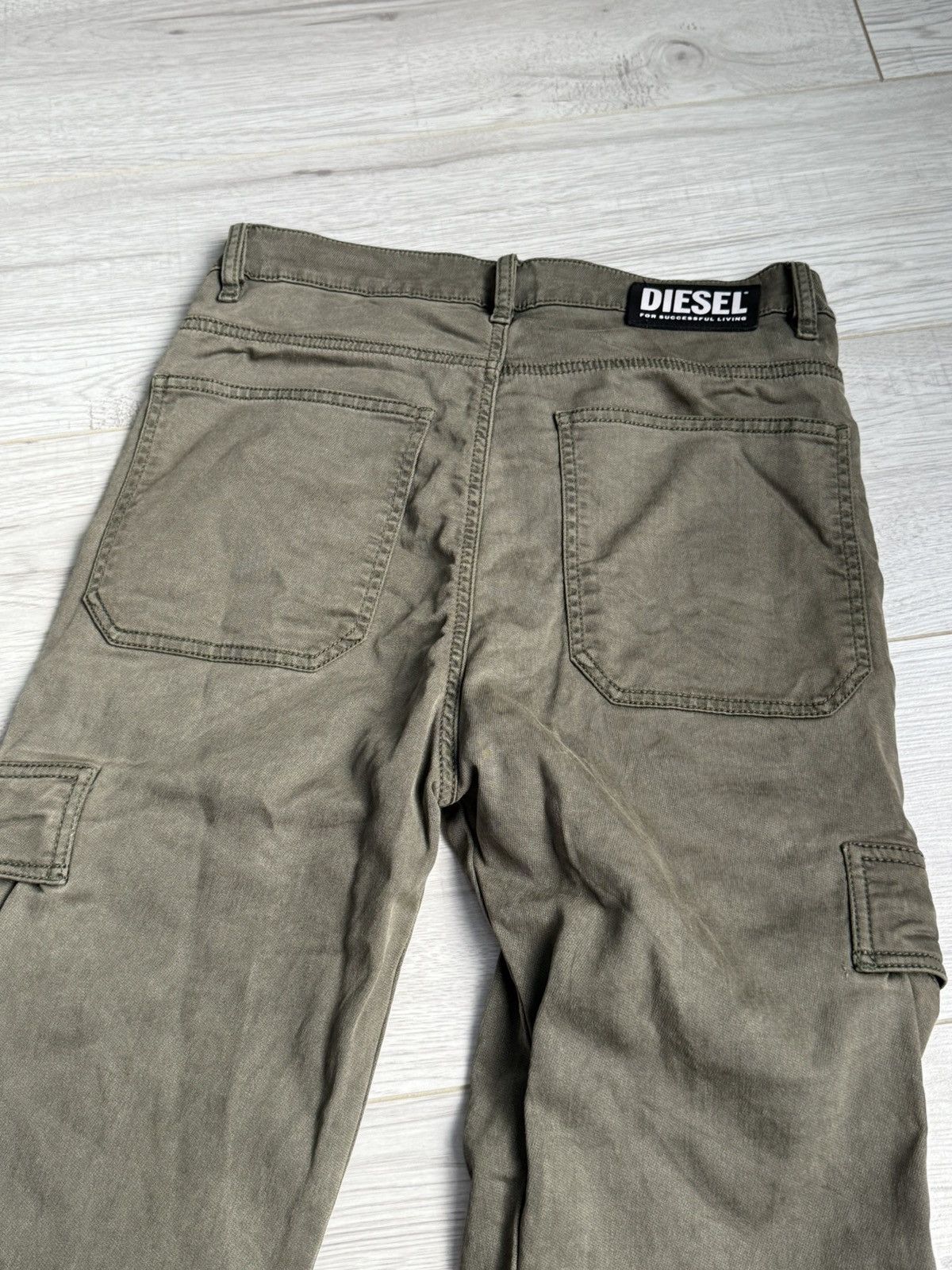 Designer × Diesel × Vintage Vintage rare diesel waxed rare pants jeans Size US 28 / EU 44 - 8 Thumbnail