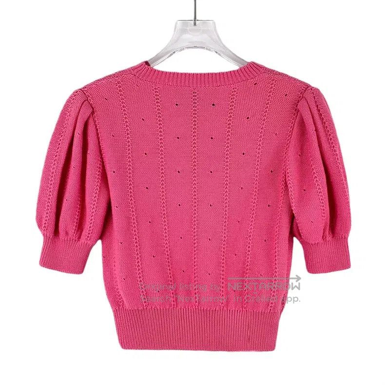 Gucci Gucci Pink floral embroidered cotton round-neck short-slee Size XXS / US 00 / IT 34 - 2 Thumbnail