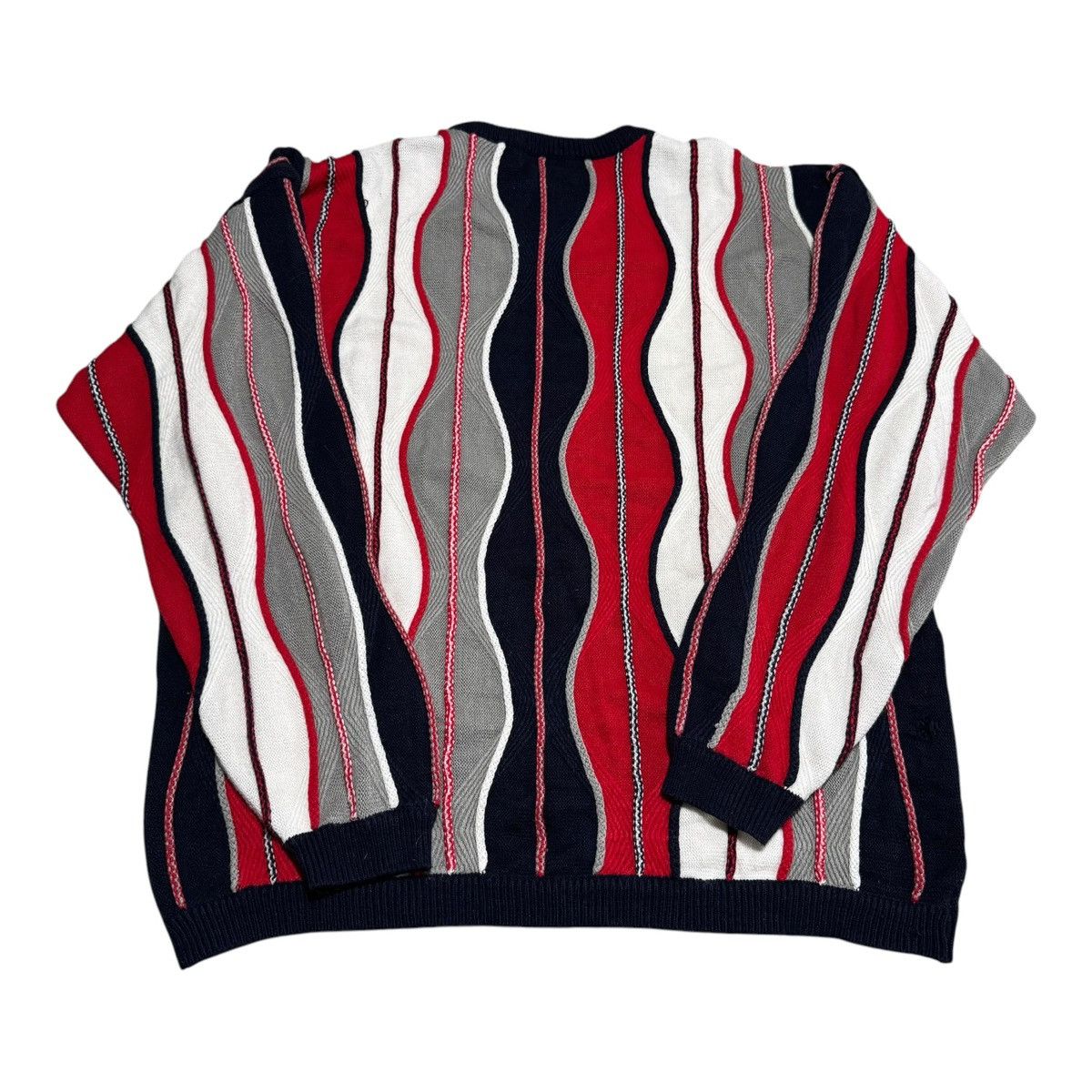 Vintage Delf Sweater 3D Knit Coogi Style Acrylic Sweater Adult 2XL Size US XXL / EU 58 / 5 - 4 Thumbnail