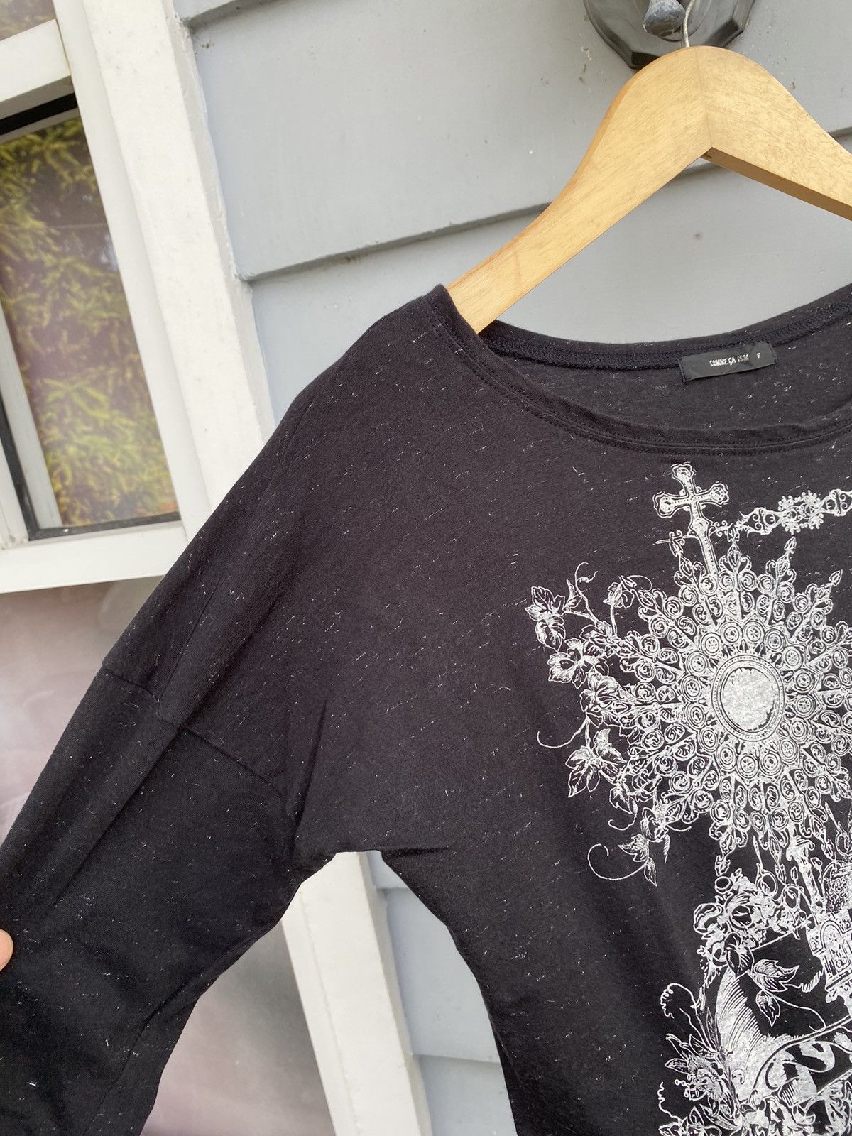 If Six Was Nine Comme Ca ism Midnigt Gothic Darkness Tee Size ONE SIZE - 3 Thumbnail