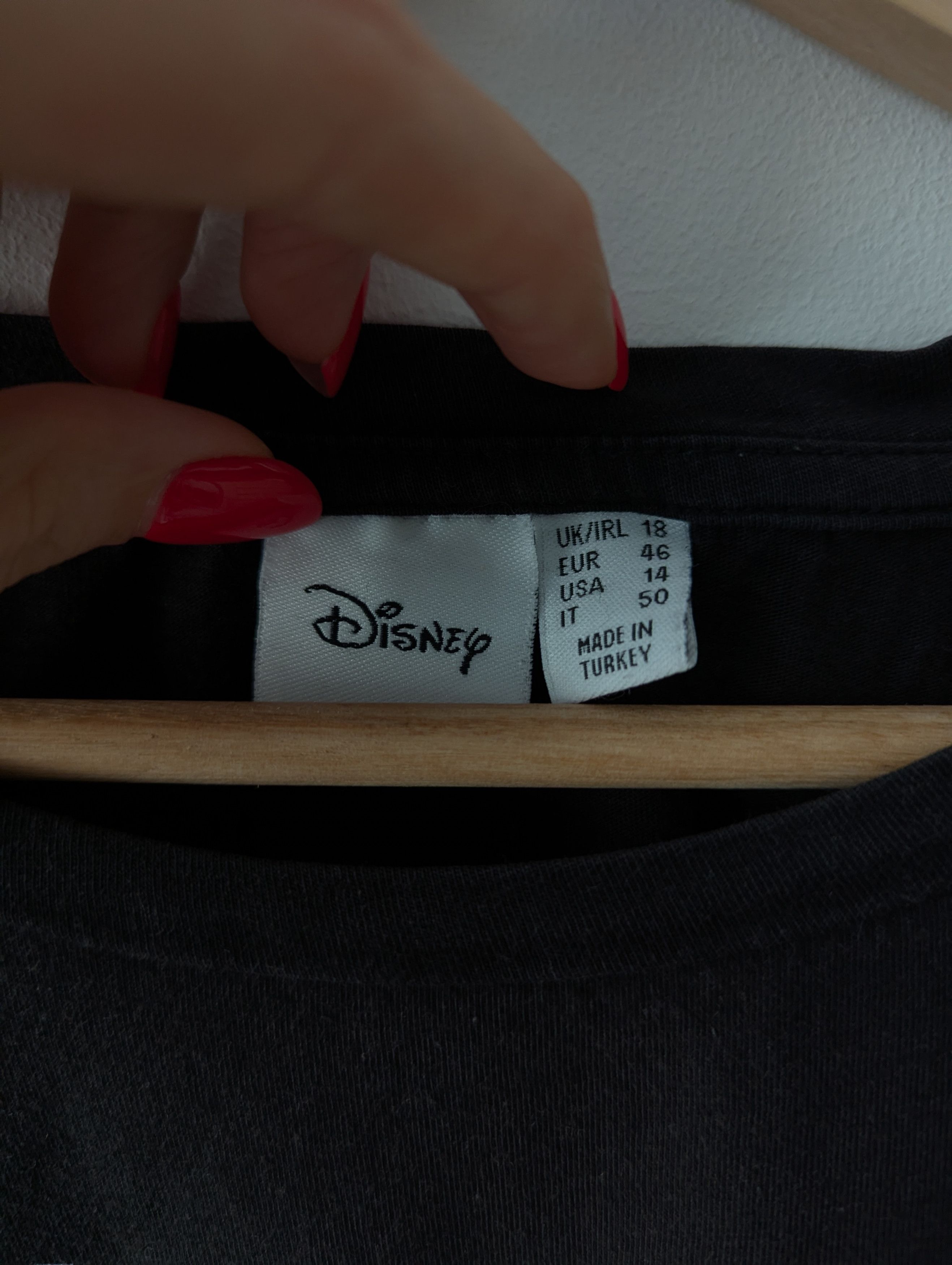 Disney Disney Aurora Graphic T-shirt Sorry I Have Plans Black L Size L / US 10 / IT 46 - 7 Thumbnail