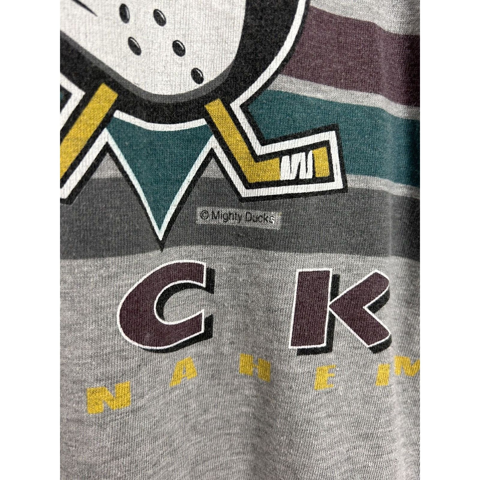 NHL 90s Vintage The Mighty Ducks NHL Sleeveless Tank Top Size US XL / EU 56 / 4 - 3 Thumbnail