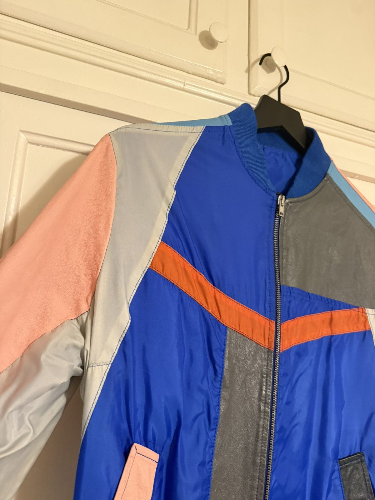 Maison Margiela S/S 2007 Maison Margiela Patchwork Paneled Bomber jacket Size US M / EU 48-50 / 2 - 3 Thumbnail