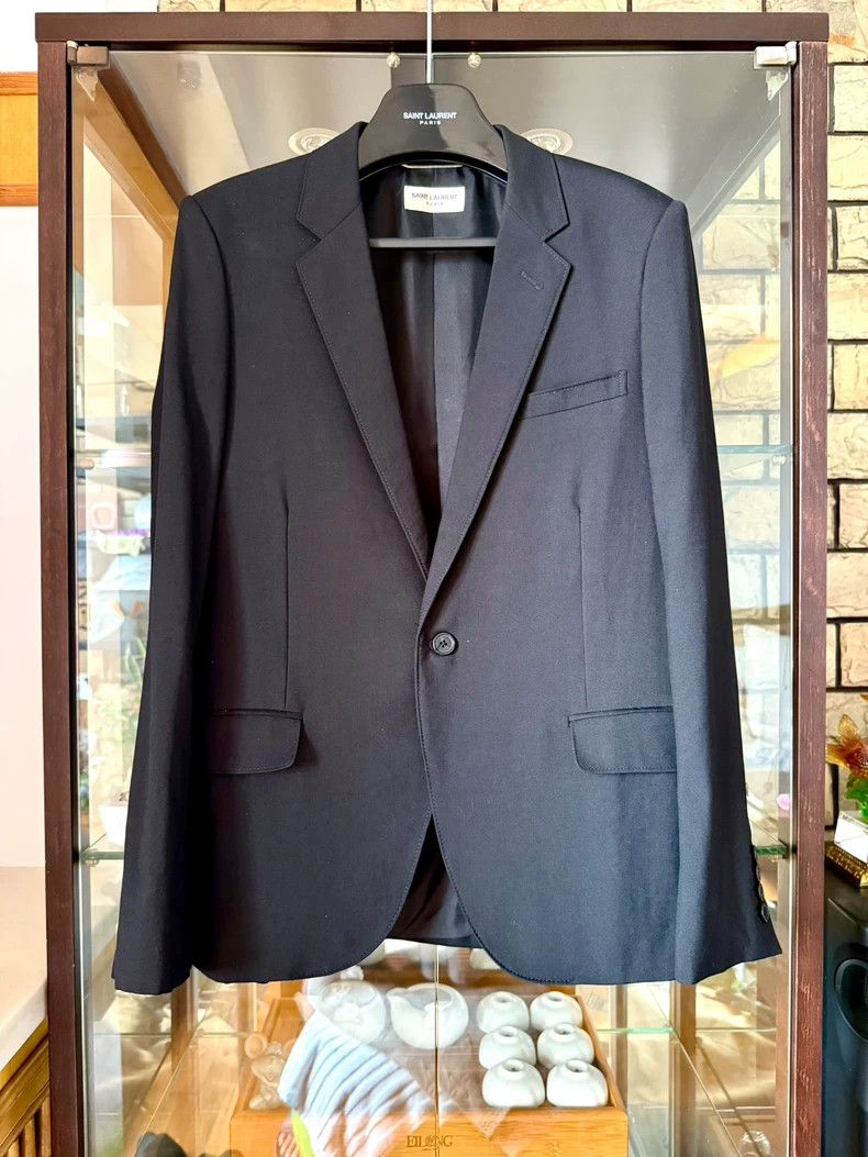 Saint Laurent Paris Saint Laurent Paris 15ss Runway Mr. X Crystal Righteousnes Size 52R - 3 Thumbnail