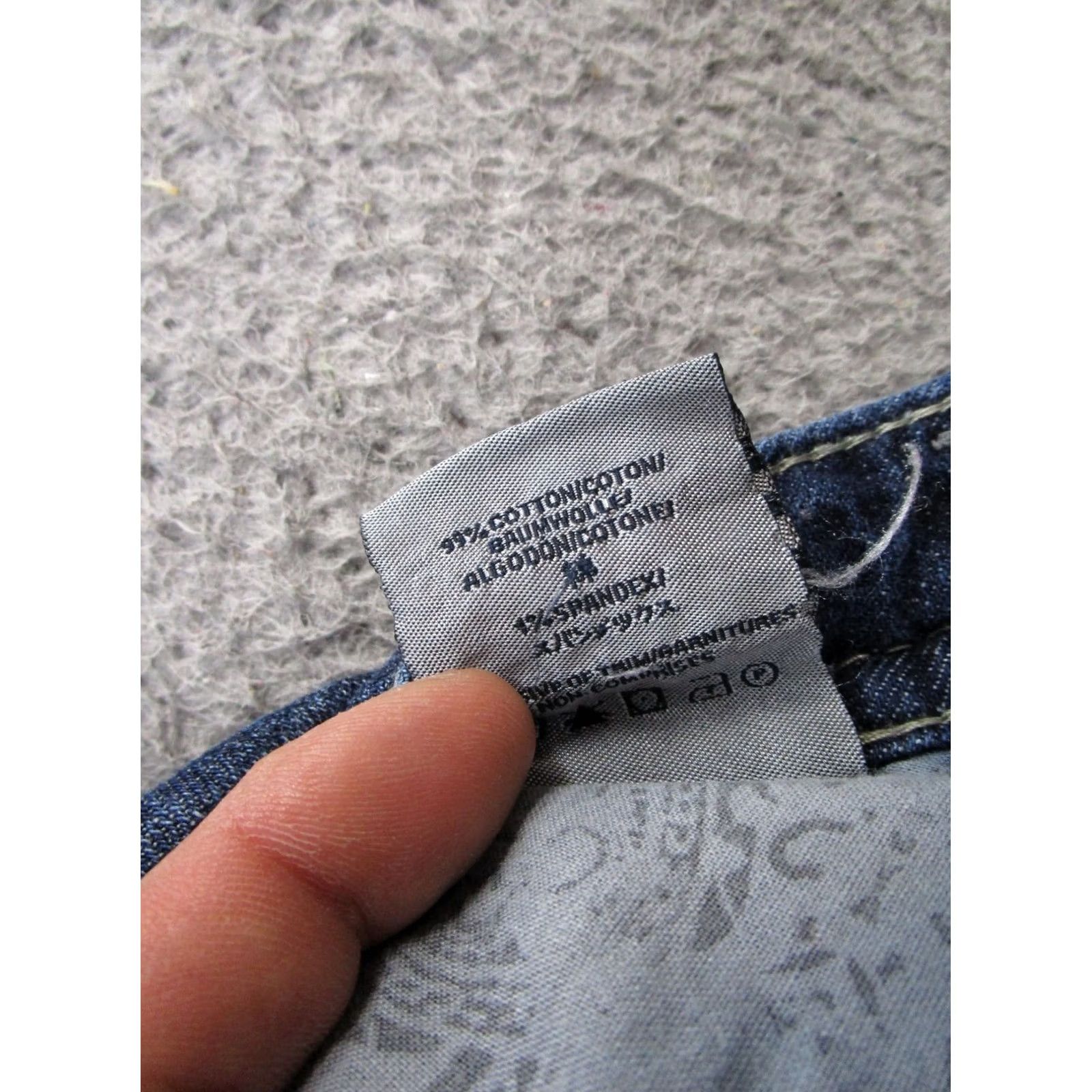 Silver Jeans Co. Silver Jeans Co Natsuki Blue Stretch Denim Jeans Womens Size 31 Regular - Bootcut, 5-Pocket, Denim, ZIP, Dark, VTG Size 24" / US 00 / IT 34 - 6 Thumbnail
