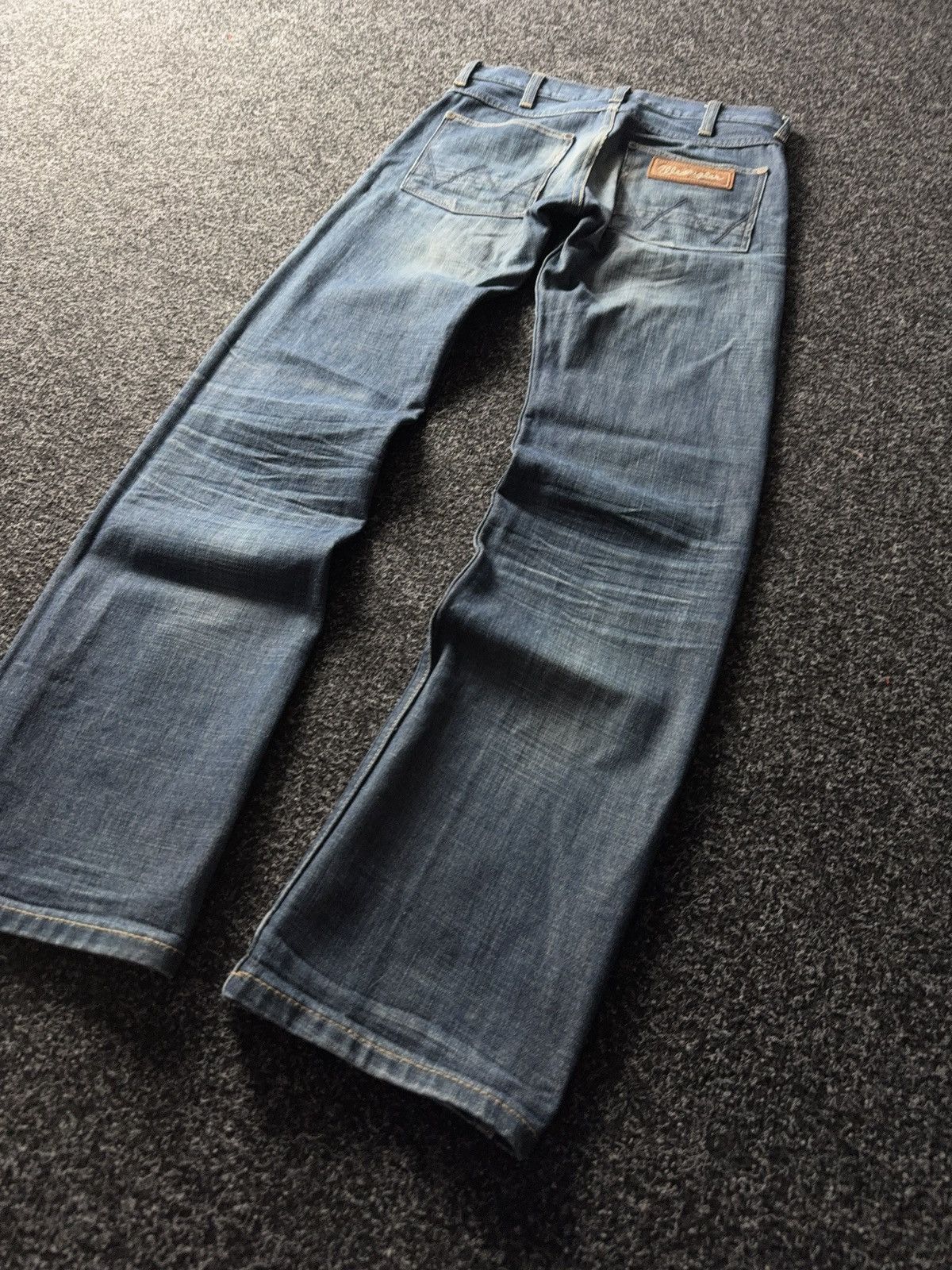 Wrangler Western Cowboy Wrangler ACE 1947 Vintage Button Denim Jeans Size US 28 / EU 44 - 14 Thumbnail