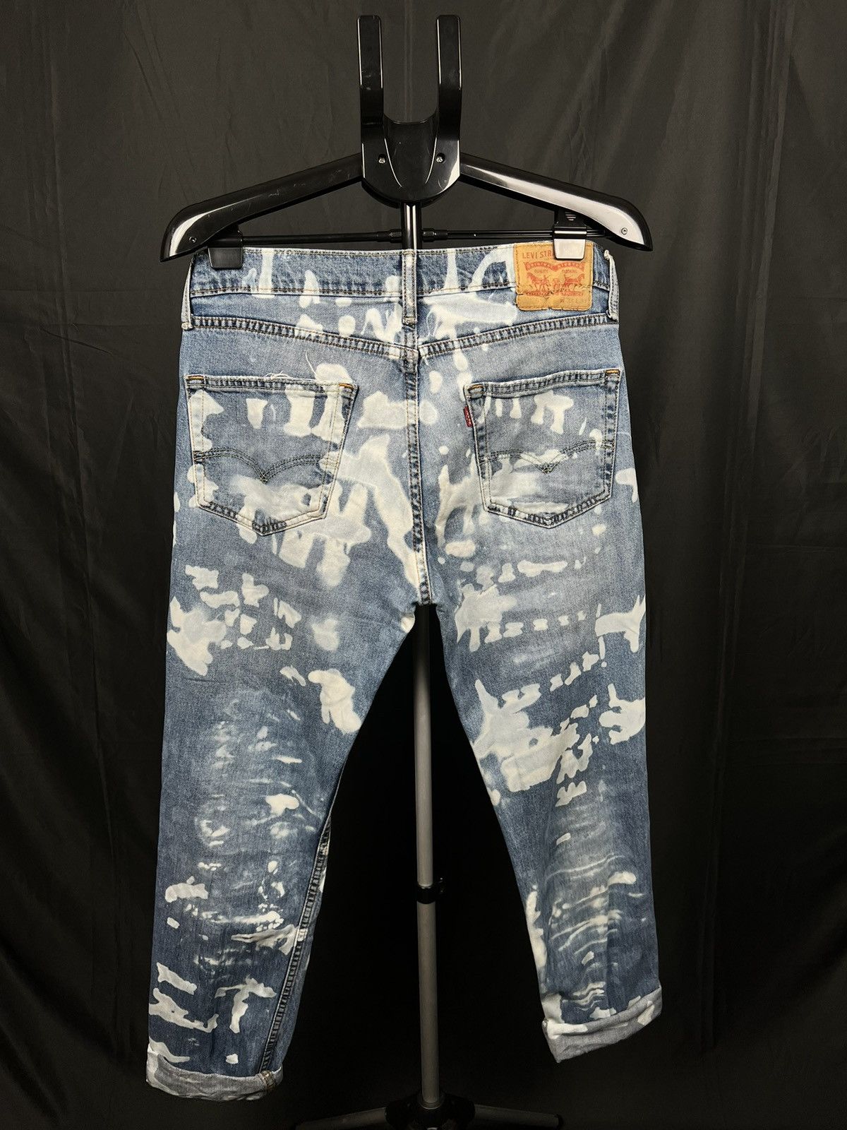 American Apparel × Levi's × Levi's Vintage Clothing Levis distressed tie dye jeans Size US 34 / EU 50 - 8 Thumbnail