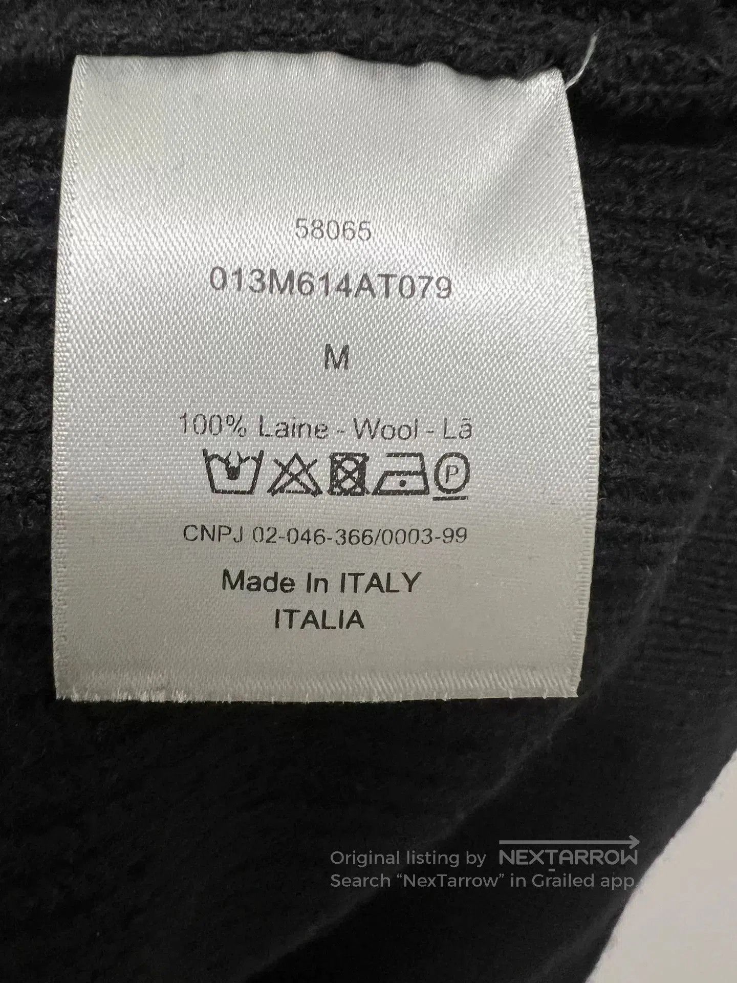 Dior Dior Homme Men's Casual Crewneck Sweater. Size US M / EU 48-50 / 2 - 5 Thumbnail