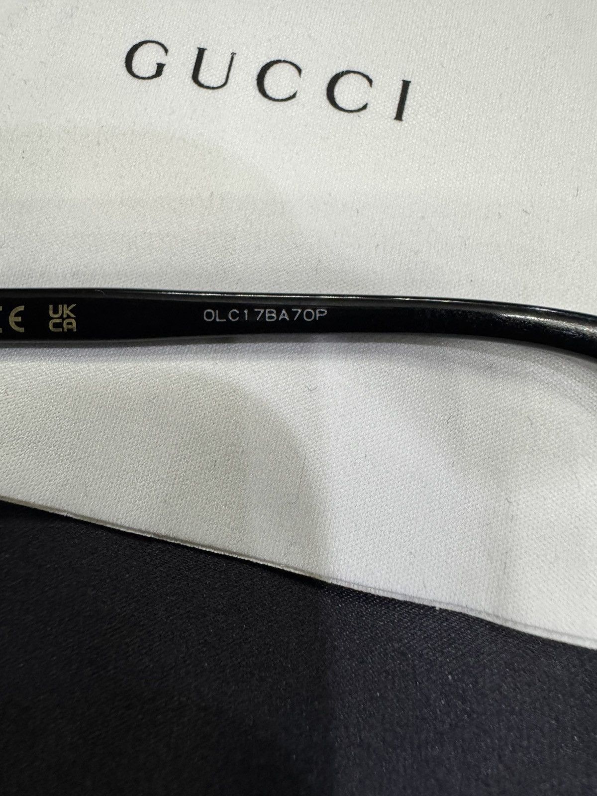 Gucci GUCCI GG1823SA RECTANGLE SUNGLASSES Size ONE SIZE - 9 Thumbnail