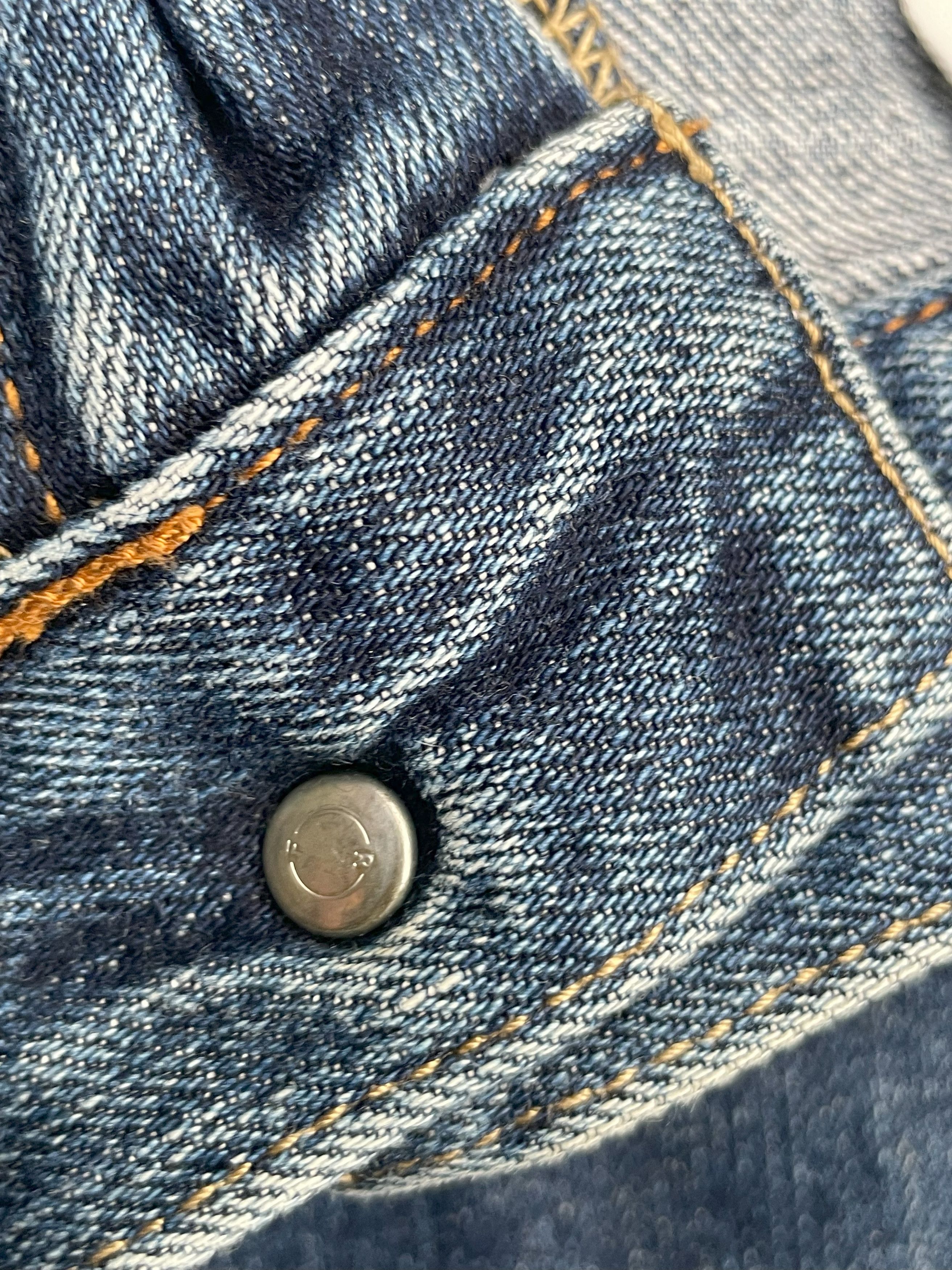 Japanese Brand Uniqlo Redline Selvedge Denim Size US 37 - 14 Thumbnail