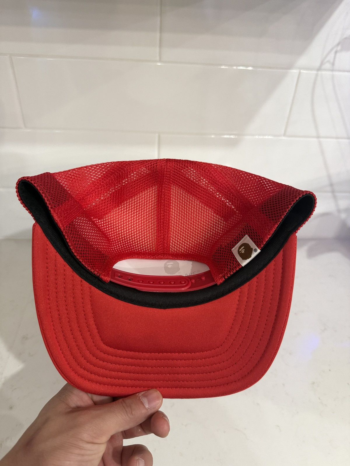 Bape Bape trucker hat Size ONE SIZE - 3 Thumbnail