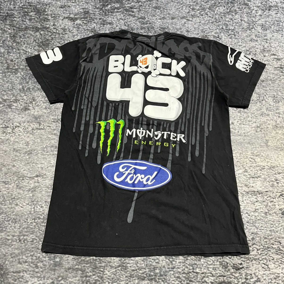 Vintage Ken Block Monster Energy DC Shoes Alpinestars Y2K T Shirt Size US S / EU 44-46 / 1 - 9 Thumbnail