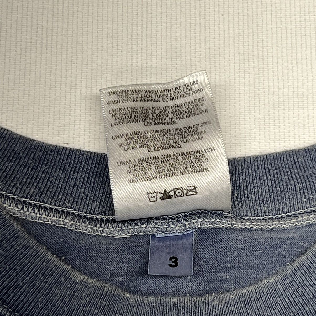 Adidas × New York Yankees × Vintage Adidas New York Yankees Tee Shirt Graphic Faded Baseball Y2K Size US L / EU 52-54 / 3 - 12 Thumbnail