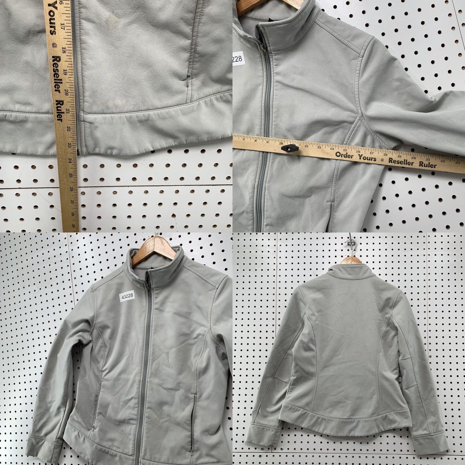Patagonia Patagonia Jacket Womens M Gray Zip-Up Fleece Lined Outdoor Casual Size M / US 6-8 / IT 42-44 - 8 Thumbnail