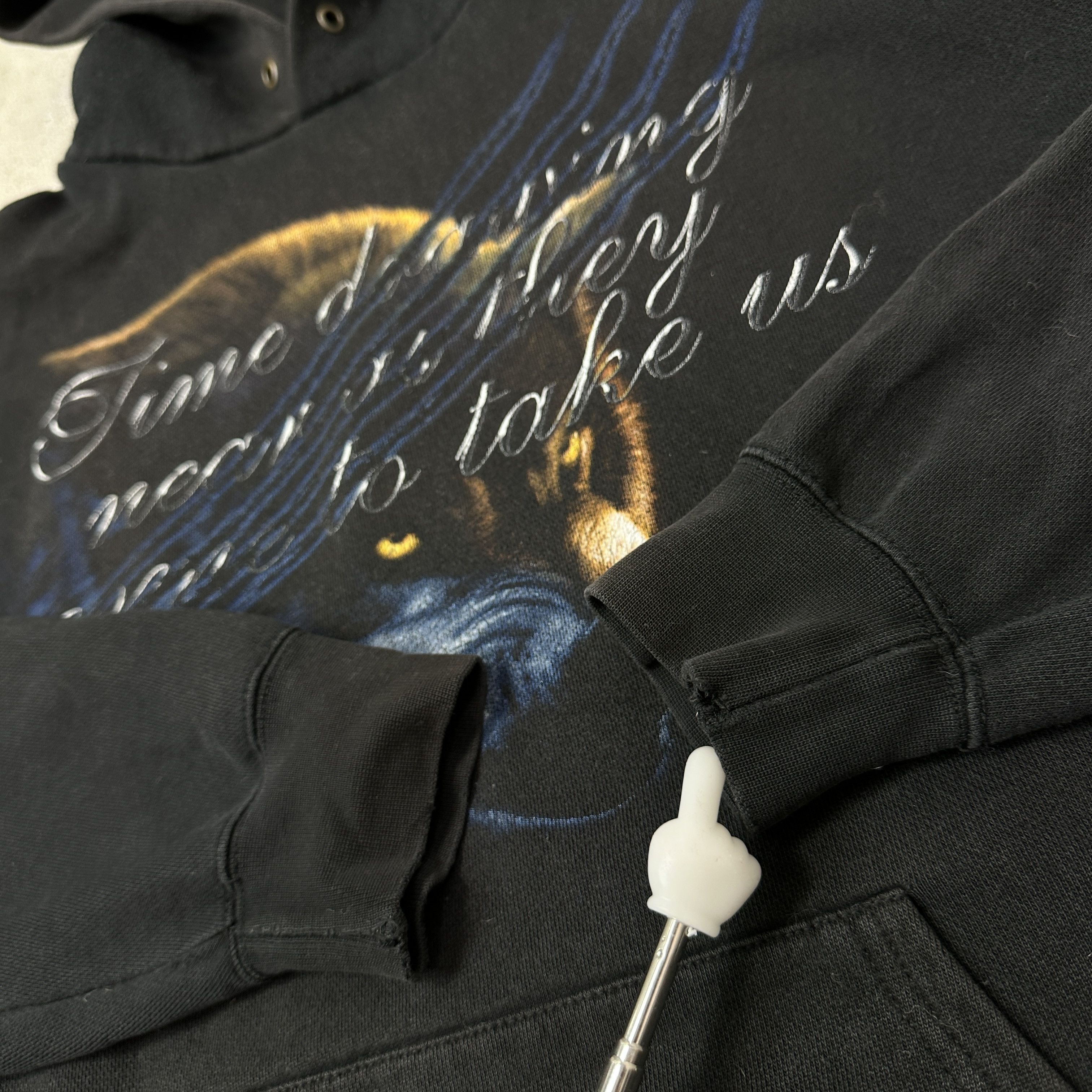 Vintage Vintage Streetwear Skater Nightwish Sporty Hoodie Y2K Size US L / EU 52-54 / 3 - 3 Thumbnail