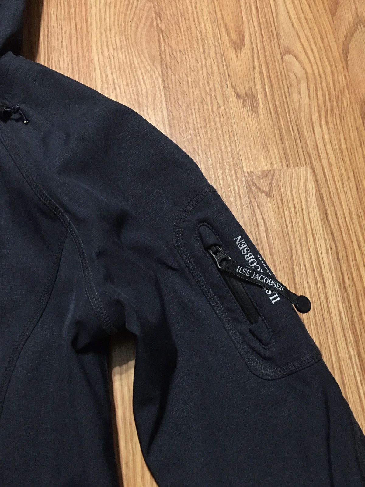 Ilse Jacobsen ILSE JACOBSEN Dark Blue RainCoat Jacket EU34 US4 Size S / US 4 / IT 40 - 7 Thumbnail