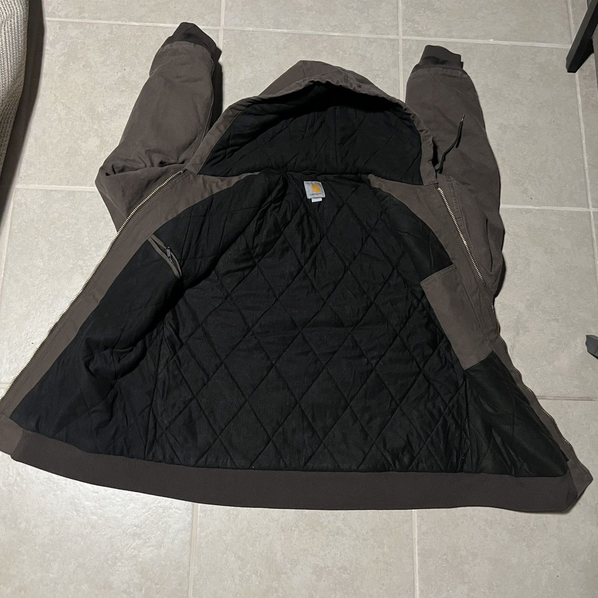 Carhartt Vintage Mocha Brown Carhartt Jacket Size US XL / EU 56 / 4 - 2 Thumbnail