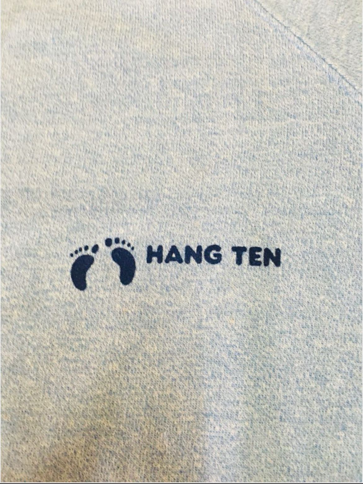 Hang Ten × Vintage Vintage Hang Ten Logo Sweatshirt Size US M / EU 48-50 / 2 - 2 Thumbnail