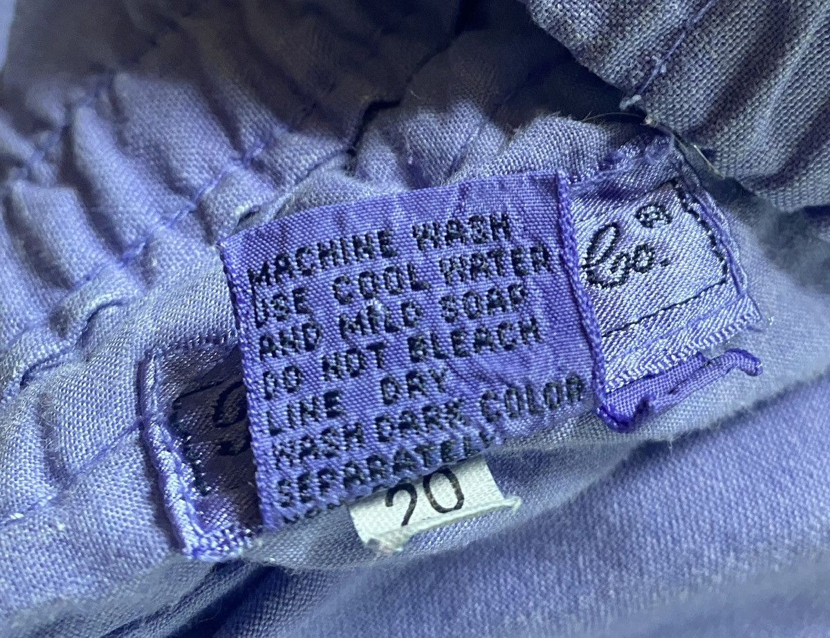 Bugle Boy × Vintage Vintage 80’s Bugle Boy Purple Wide Leg Cargo Shorts Size US 38 / EU 54 - 12 Thumbnail