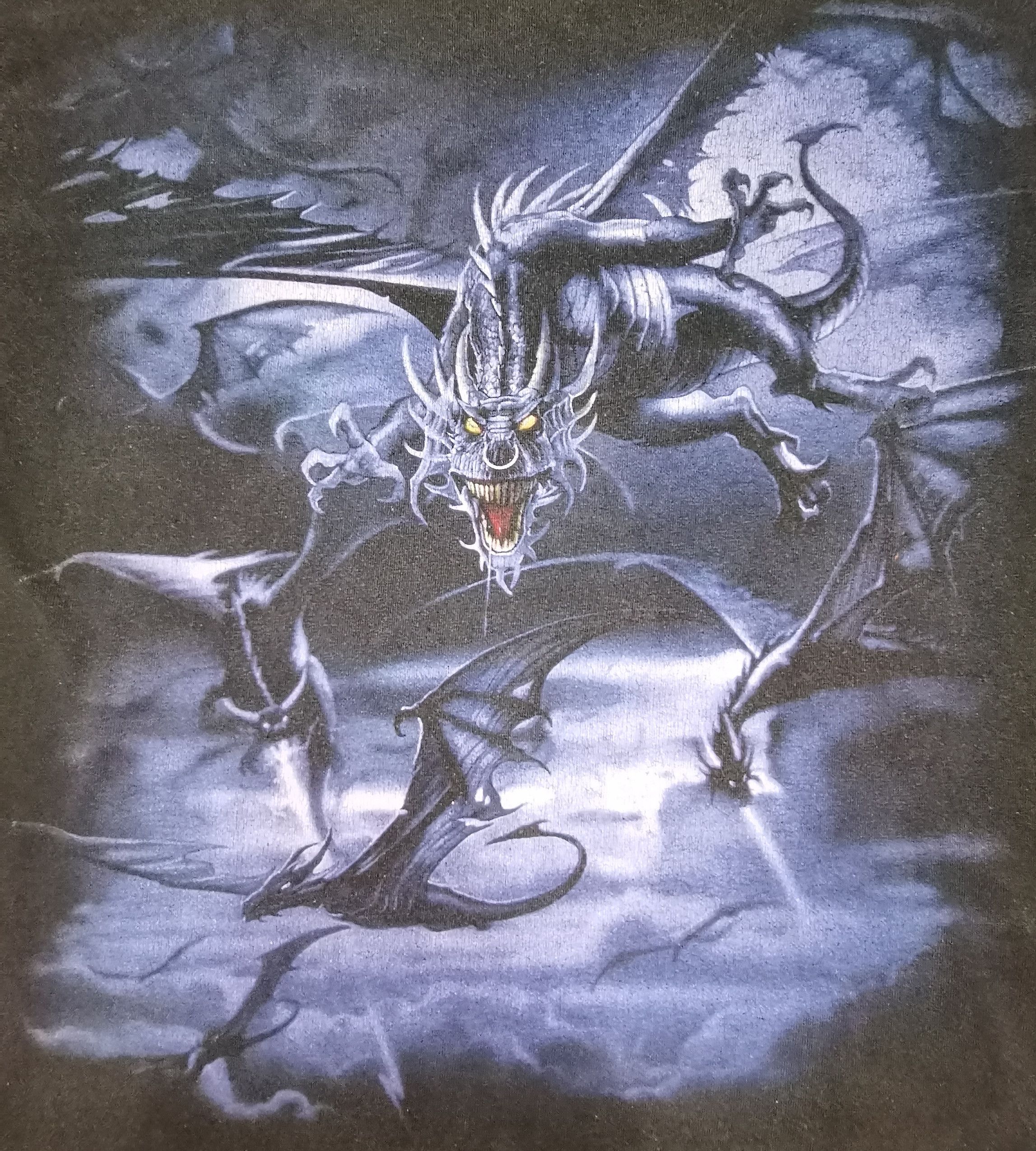 Vintage VINTAGE DRAGONS ART SHIRT Size US M / EU 48-50 / 2 - 2 Thumbnail