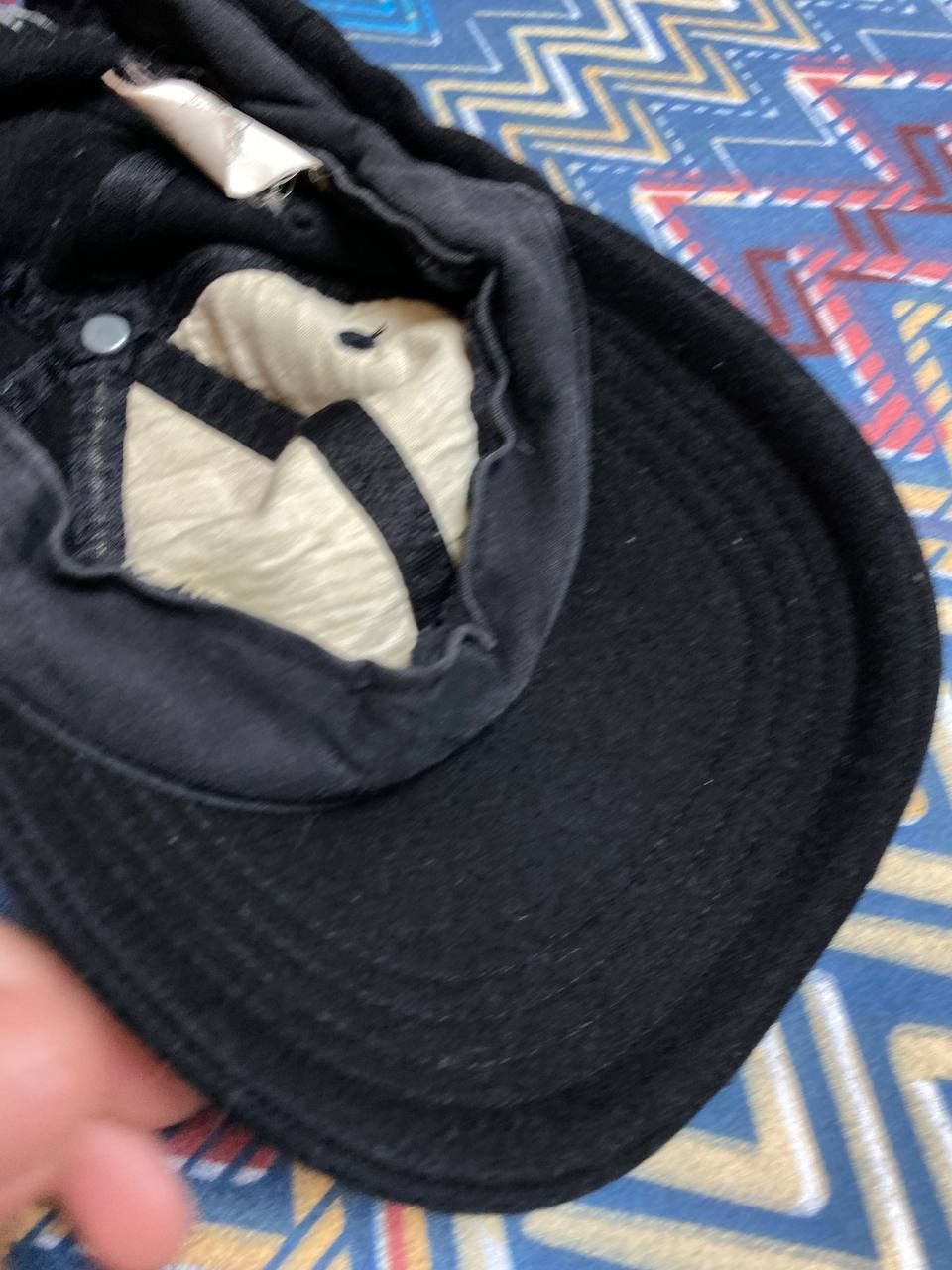Quiksilver Hats black Vintage Quiksilver Cap Y2K streetwear Size ONE SIZE - 5 Thumbnail