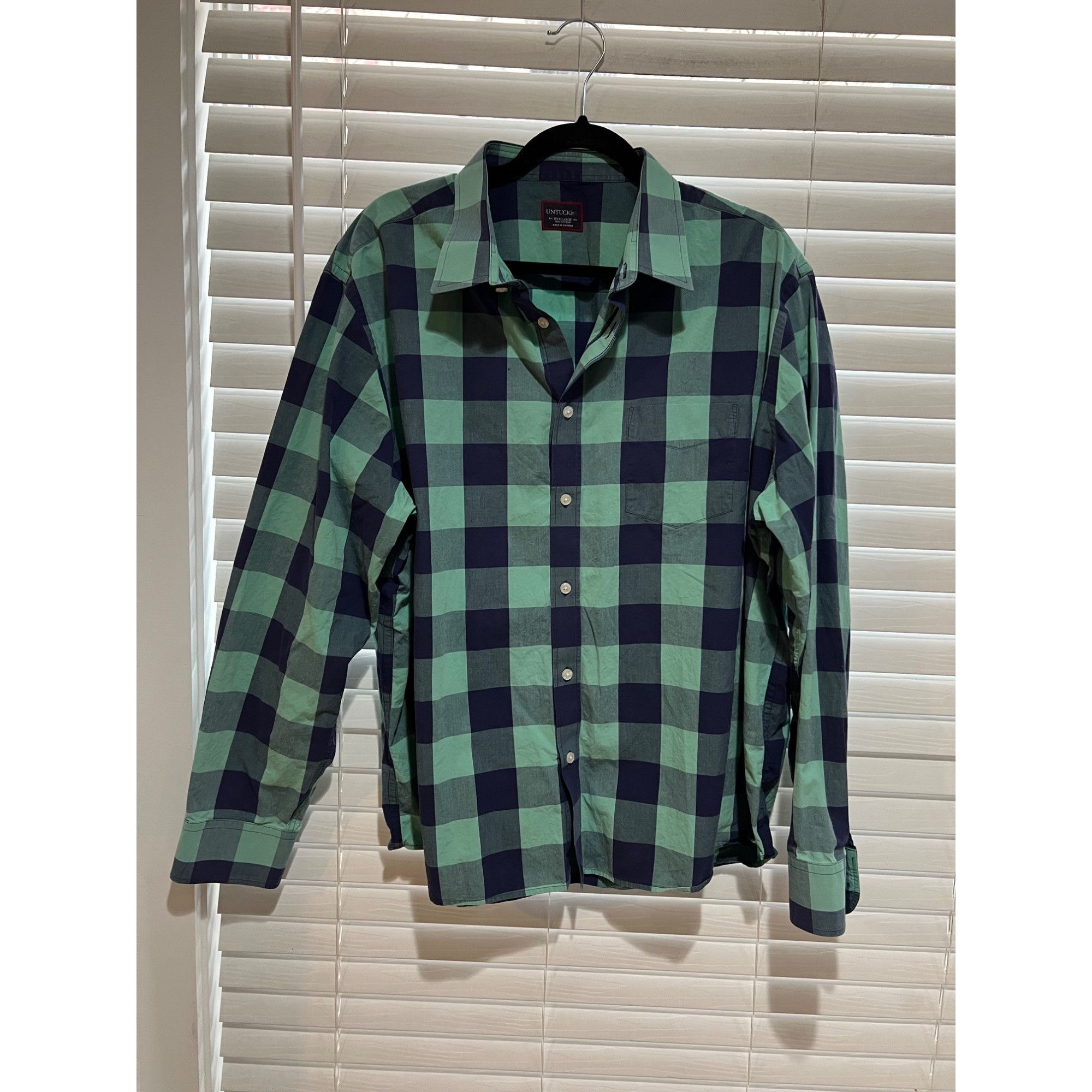 UNTUCKit Untuckit Long Sleeve Button Up Shirt - Size XXXL Size US XXL / EU 58 / 5 - 1 Thumbnail
