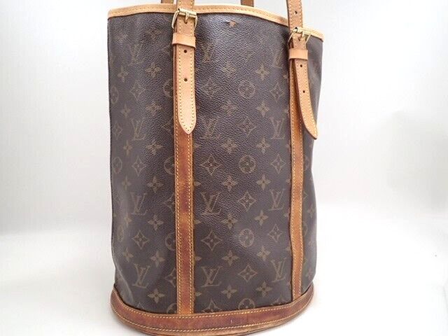 Louis Vuitton Louis Vuitton Bucket GM Shoulder Bag Monogram M42236 Size ONE SIZE - 3 Thumbnail
