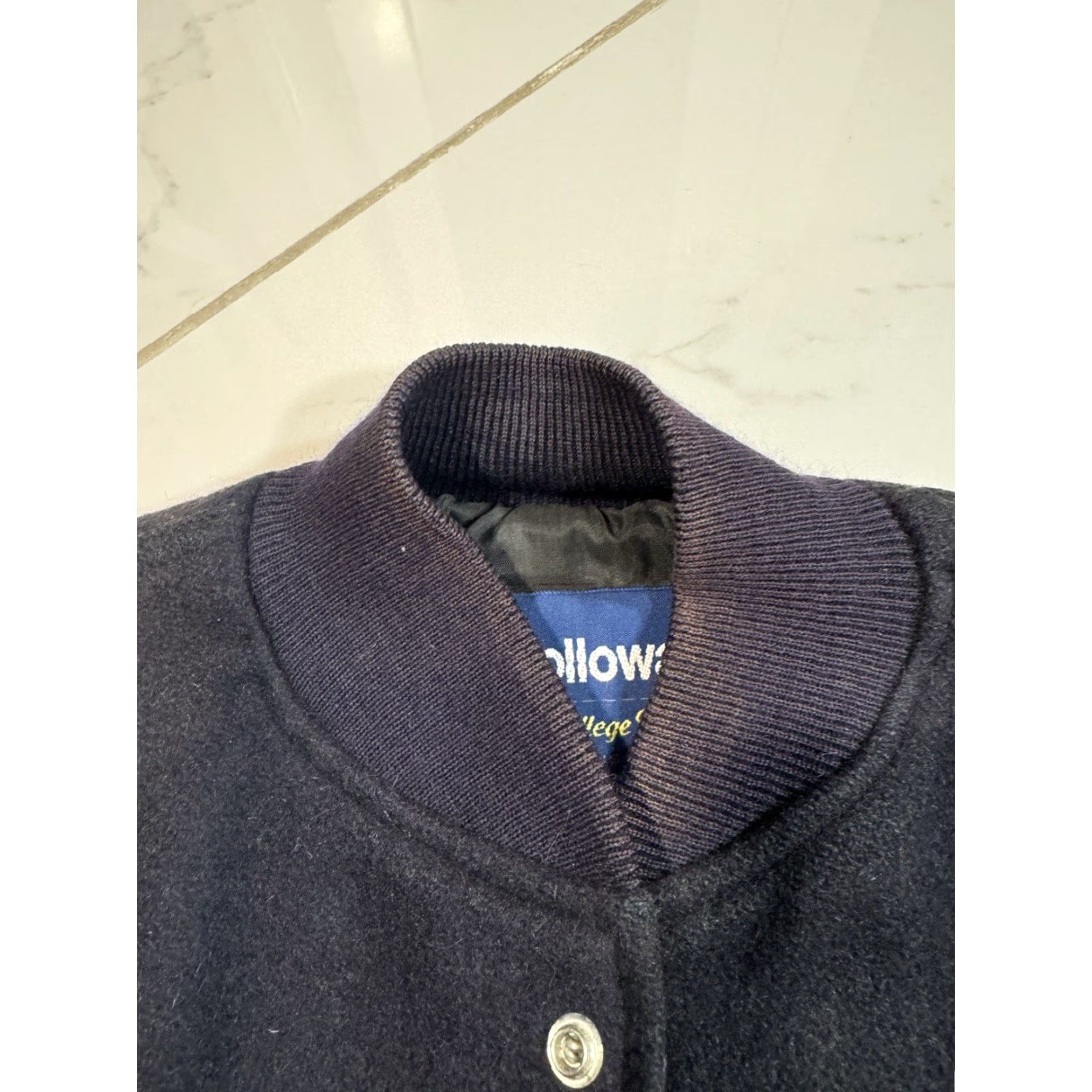 Holloway VTG 1997 Lazzara Yachts Holloway Varsity Wool Navy Blue Jacket M Shirt? Size US M / EU 48-50 / 2 - 7 Thumbnail