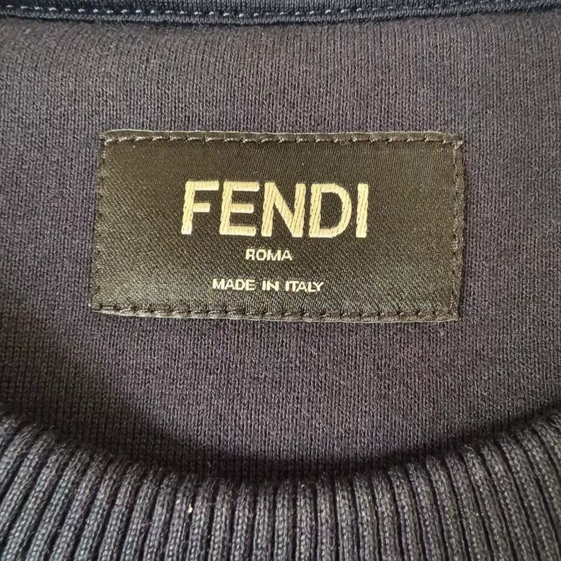 Fendi Fendi Large logo sweatshirt Size US S / EU 44-46 / 1 - 3 Thumbnail