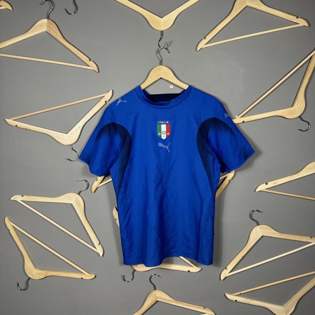 Neil Barrett × Puma Puma Italy Neil Barrett Soccer Jersey Size US M / EU 48-50 / 2 - 1 Thumbnail