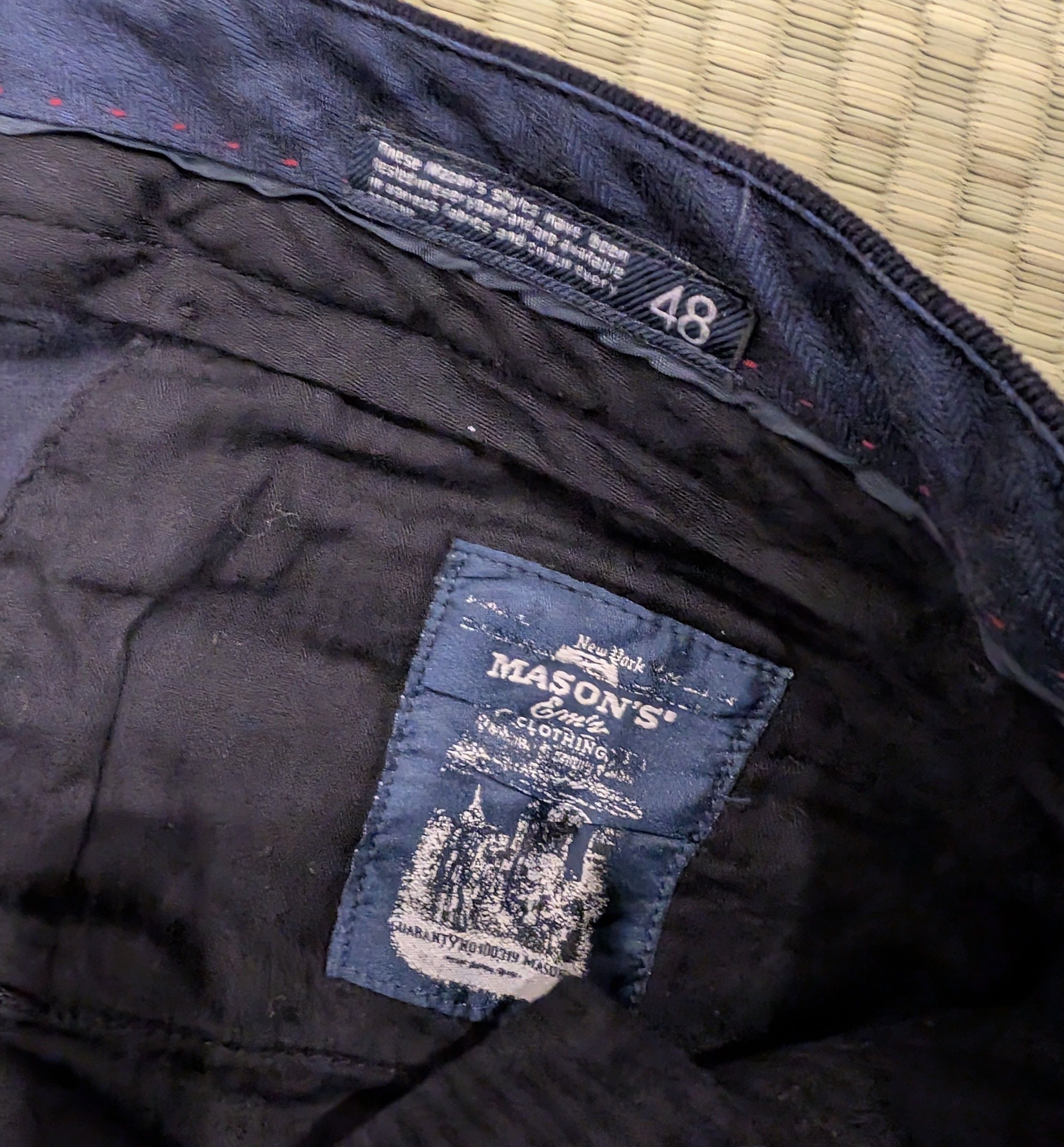 Mason's Mason's New York Style Corduroy Trousers Made in Bulgaria Size US 32 / EU 48 - 4 Thumbnail