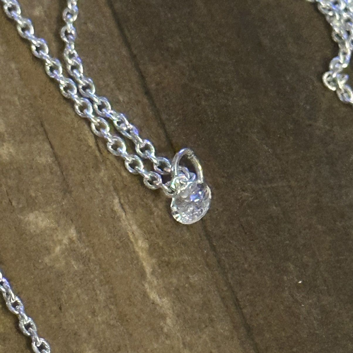 Other Long silver tone multi strand pendant necklace Size ONE SIZE - 4 Thumbnail