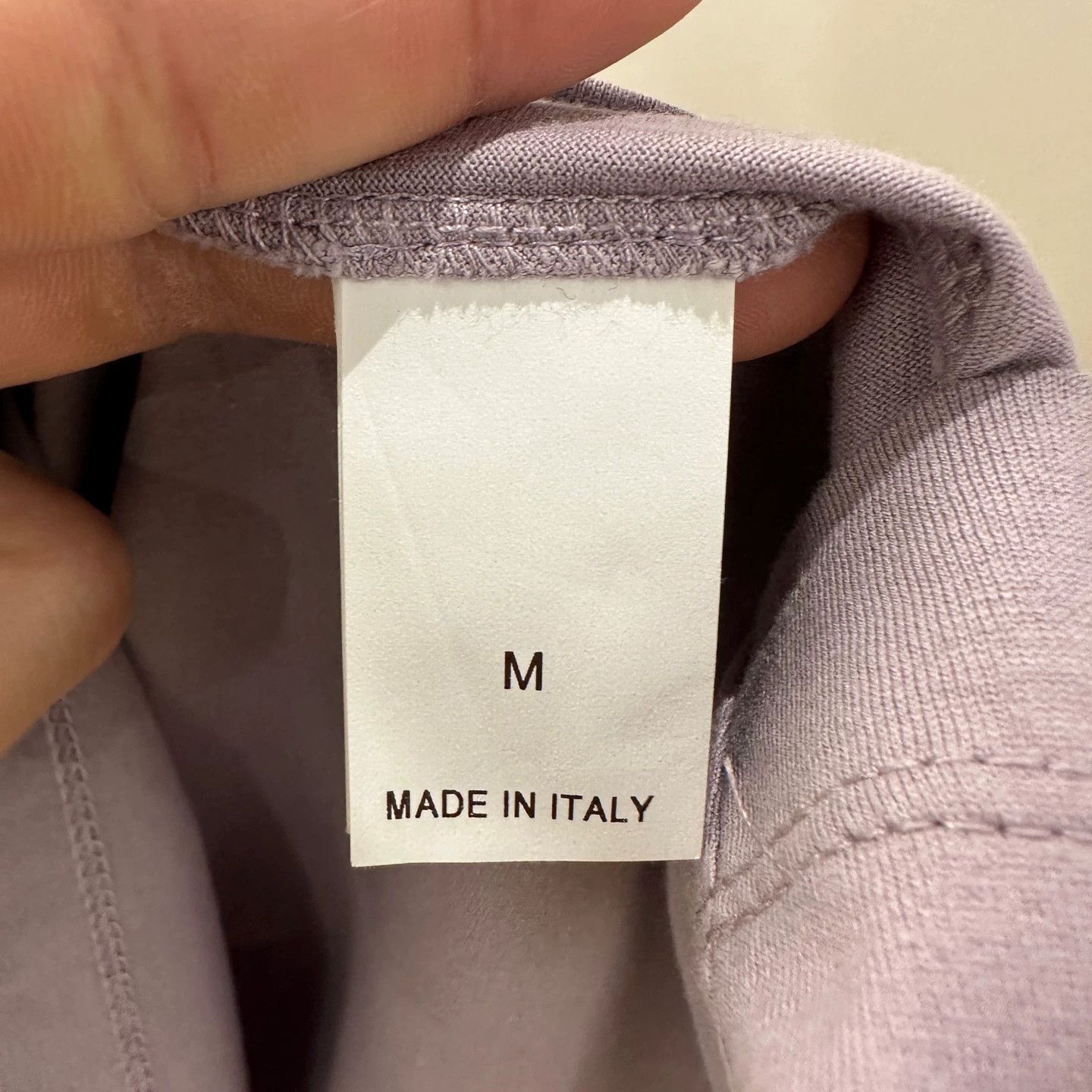 Brunello Cucinelli Brunello Cucinelli apr681 Lavender Beaded Pocket S/S M Size US M / EU 48-50 / 2 - 4 Thumbnail