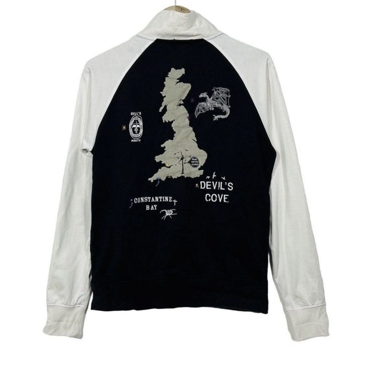 Paul Smith Paul smith jeans sweater big logo full zipper Size US M / EU 48-50 / 2 - 1 Thumbnail