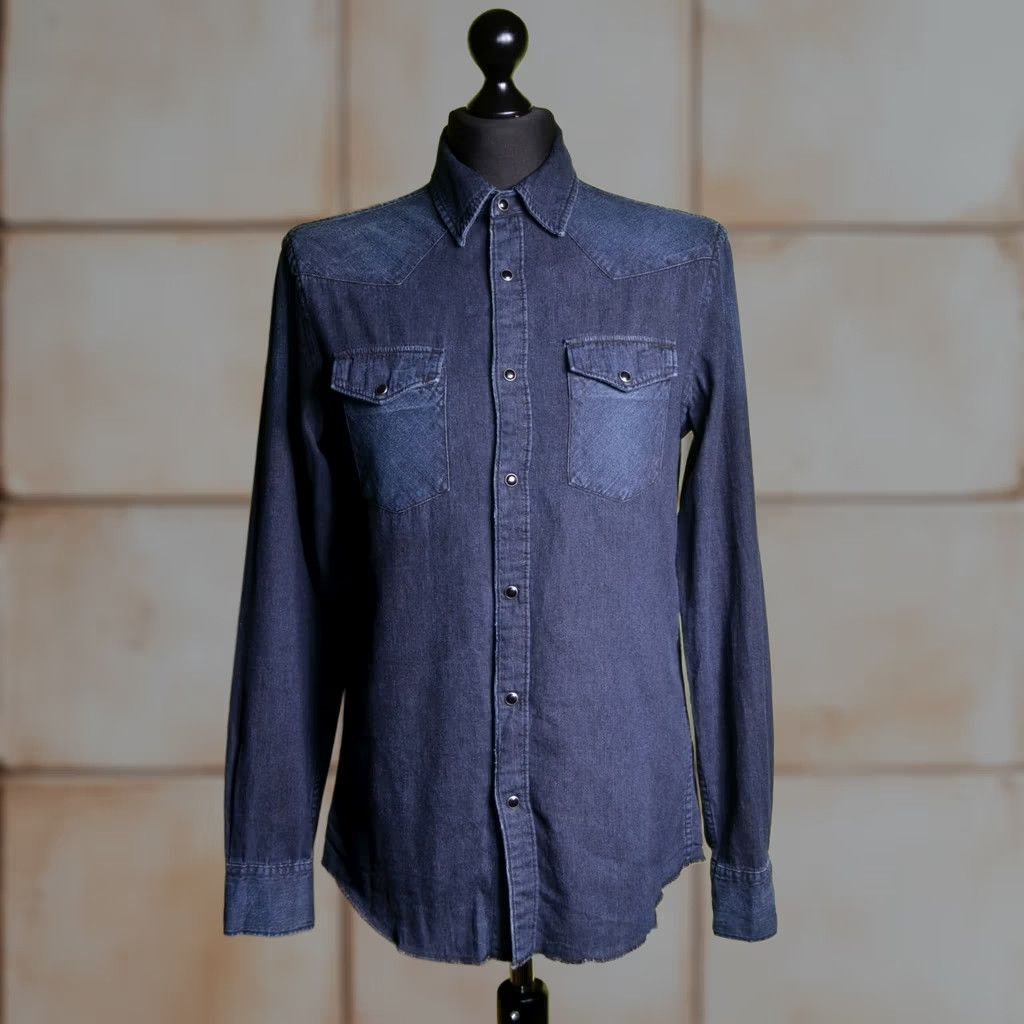 Vintage Acne Shirt Mens Long Sleeve Size 46/S Blue Button-Up Casual Cotton Collared Regular Vintage: No? Size US S / EU 44-46 / 1 - 1 Thumbnail