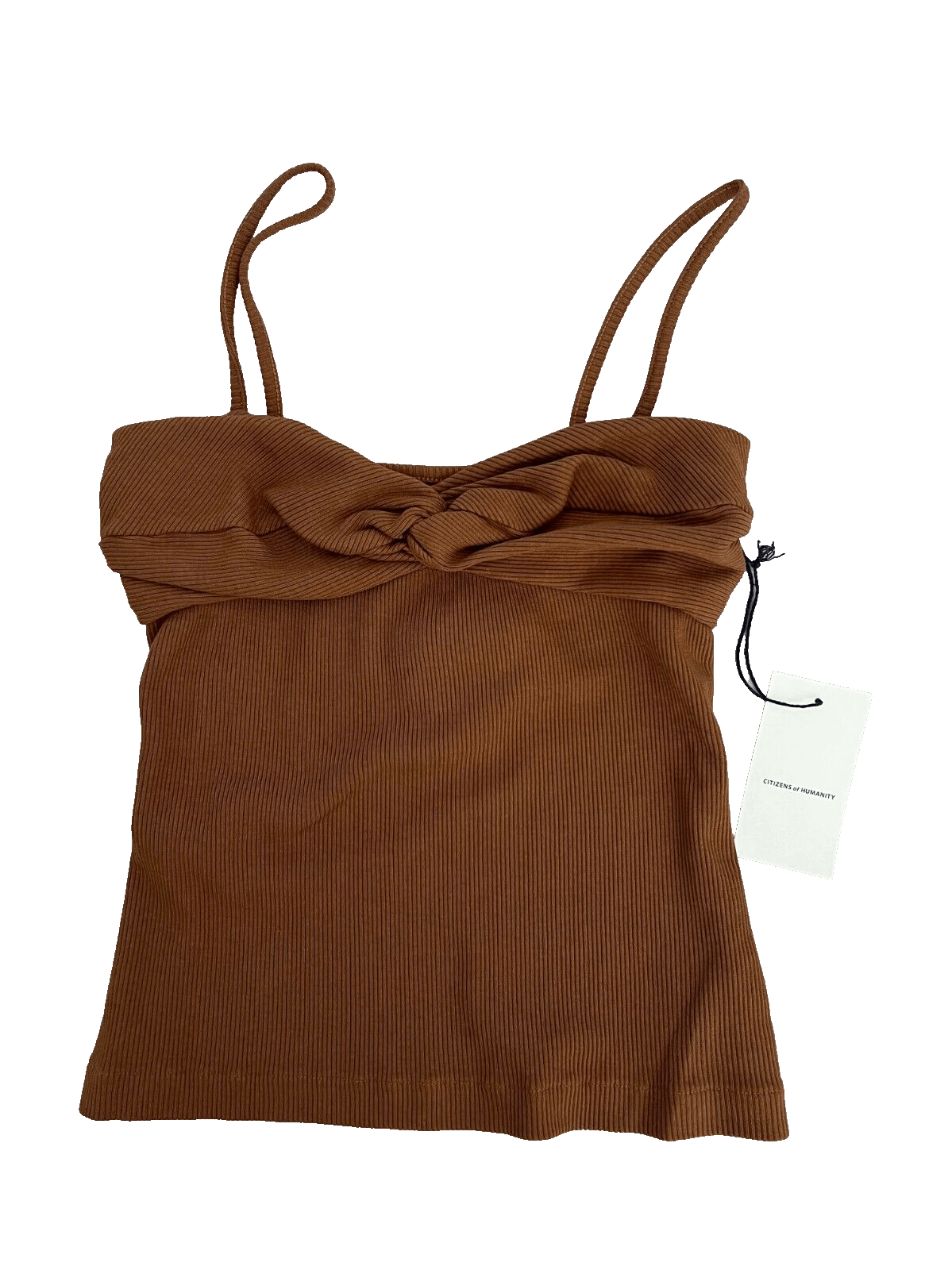 Citizens Of Humanity Citizens of Humanity Emi Twist Cami Tank Malt Ball ( M ) Size M / US 6-8 / IT 42-44 - 4 Thumbnail