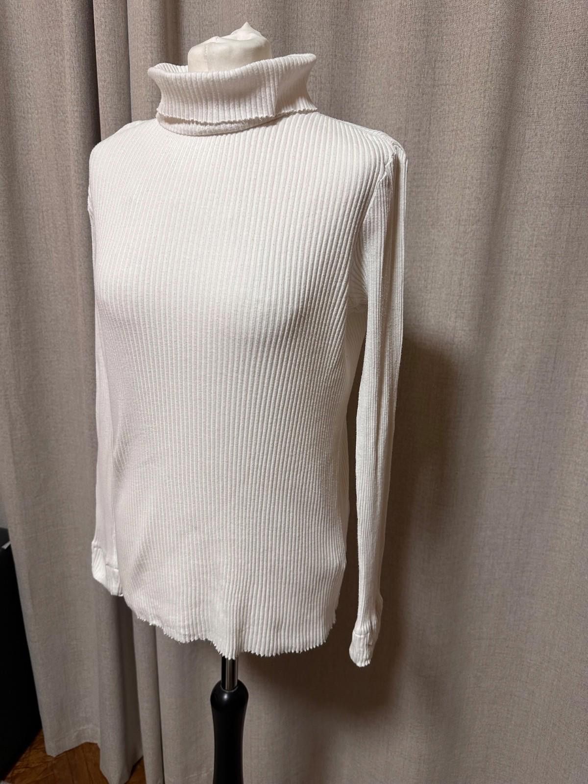 Helmut Lang Helmut Lang ribbed-knit long-sleeve top sz L Size L / US 10 / IT 46 - 4 Thumbnail