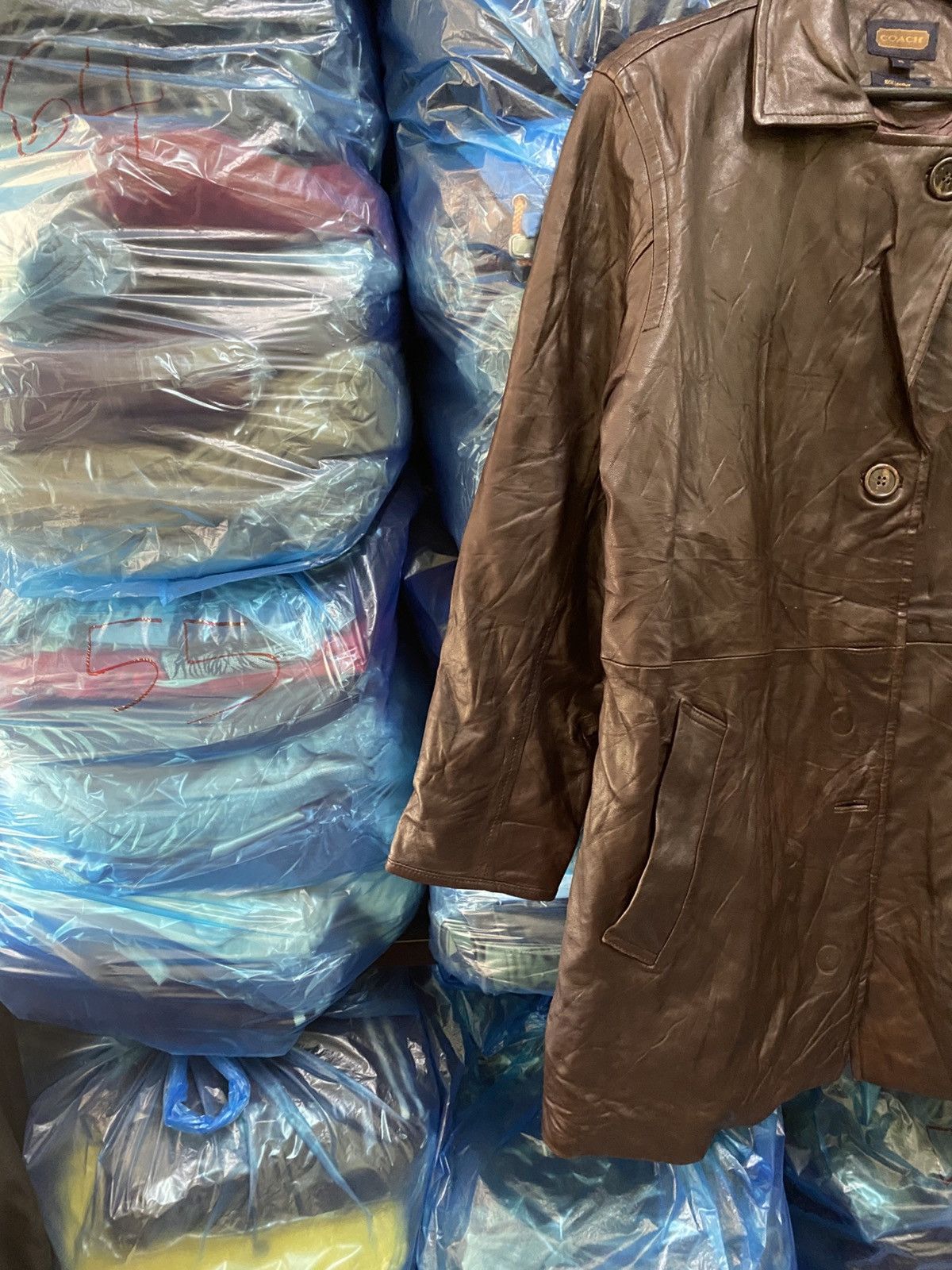 Coach Vintage Coach XS Brown Leather Car Coat Made of 100% Leather Size US XS / EU 42 / 0 - 5 Thumbnail