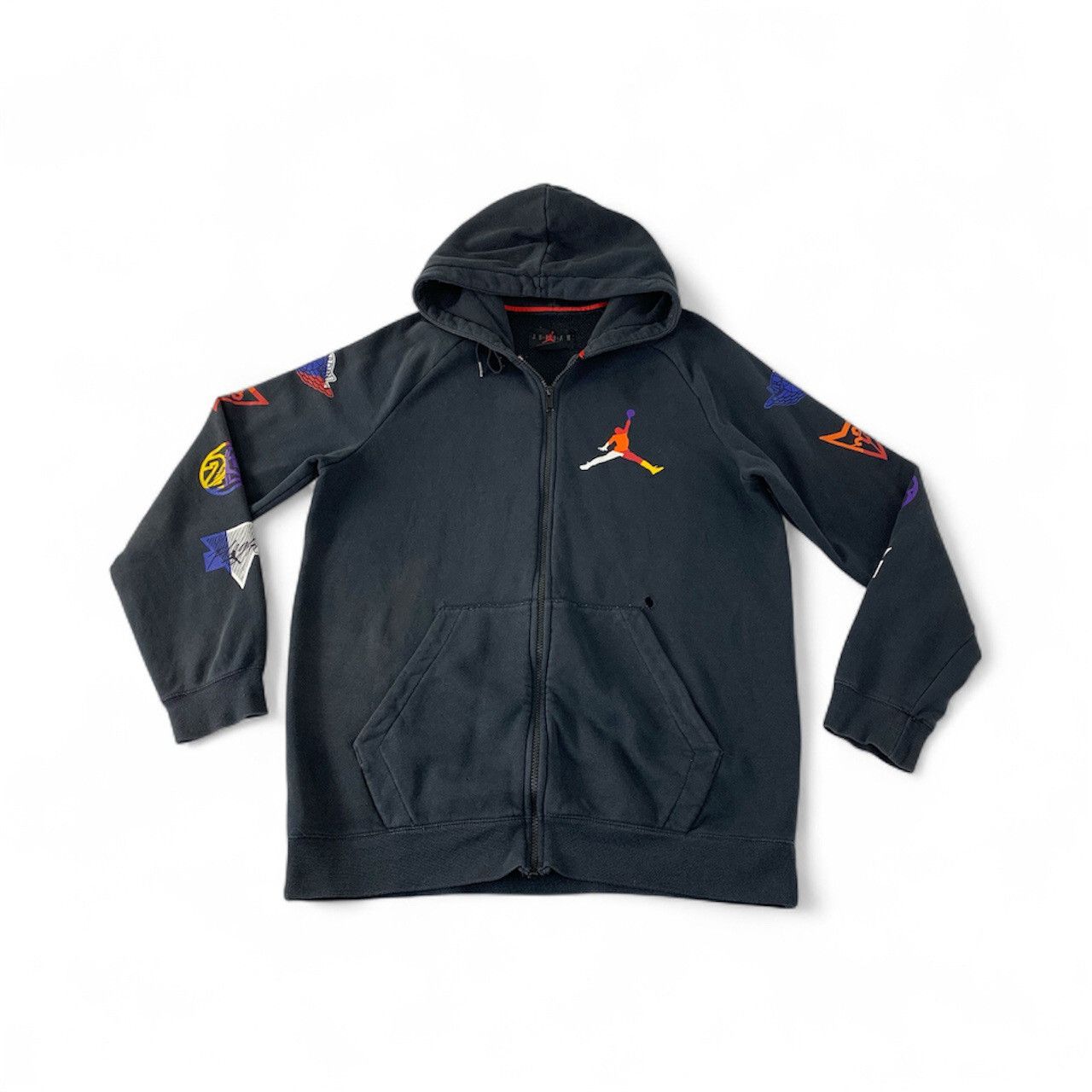 Other Air Jordan Jumpman Rivals Full Zip Hoodies Side Tape Size US L / EU 52-54 / 3 - 1 Thumbnail