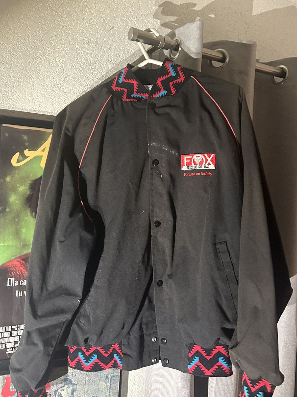 Vintage vintage pattern workwear jacket Size US XL / EU 56 / 4 - 1 Thumbnail