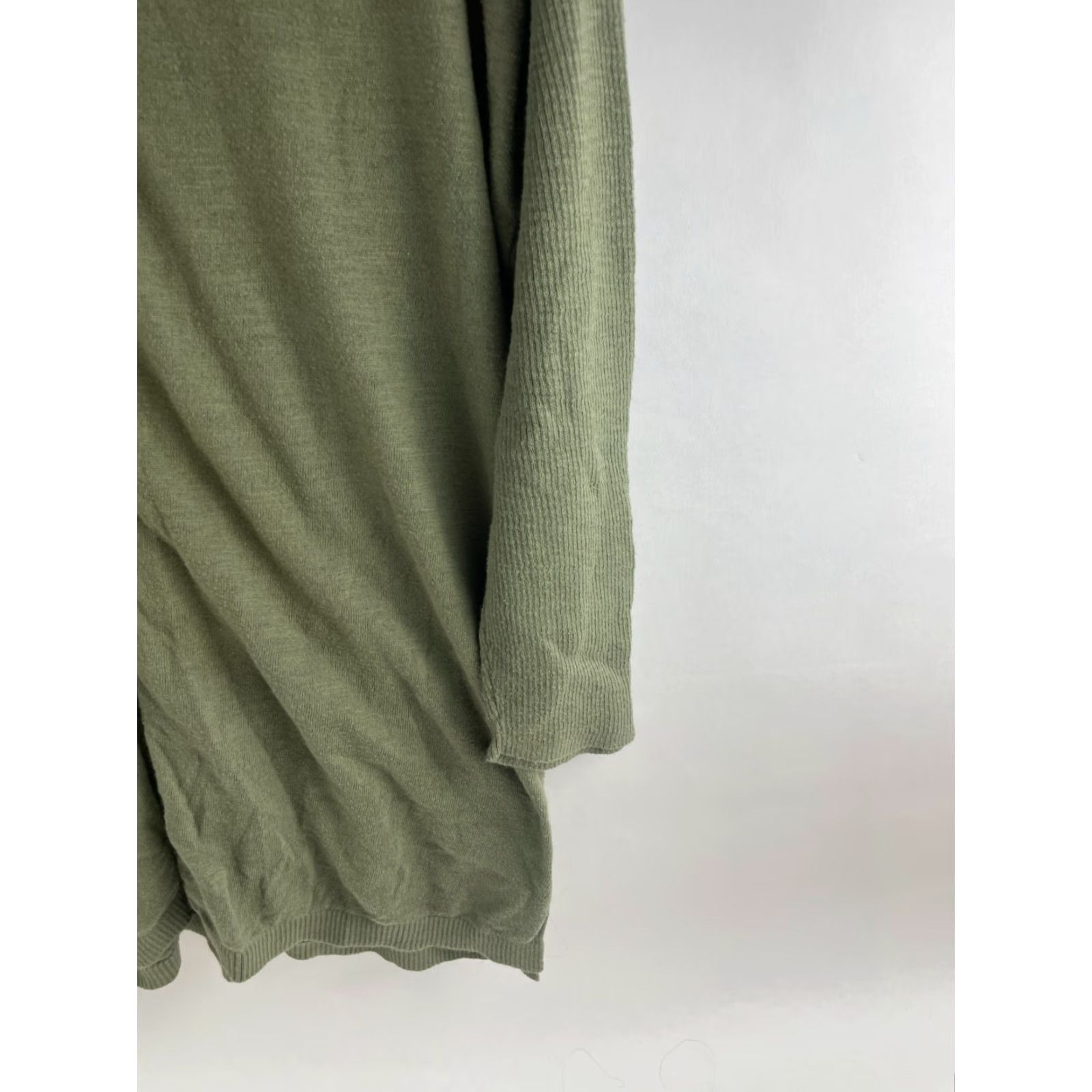Talbots Talbots Sweater Women's Size Medium Green V-neck Pullover Ribbed Long Sleeve Size M / US 6-8 / IT 42-44 - 4 Thumbnail