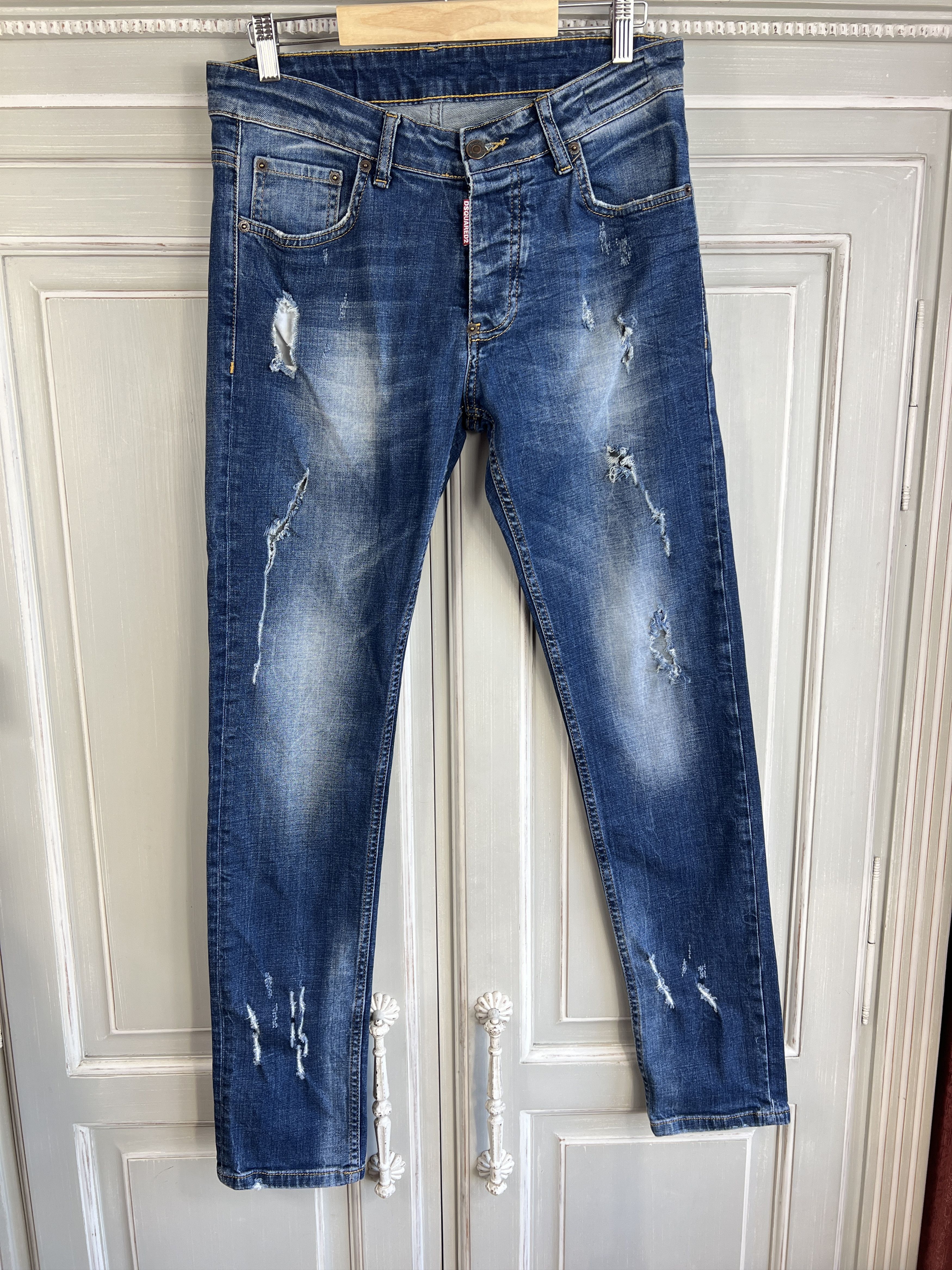Dsquared2 dsquared2 denim jeans blue Size US 34 / EU 50 - 1 Thumbnail